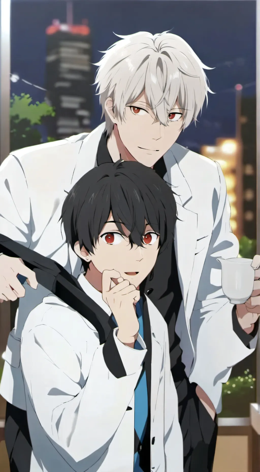 ai character: HUHHHHHHHHH KNY background