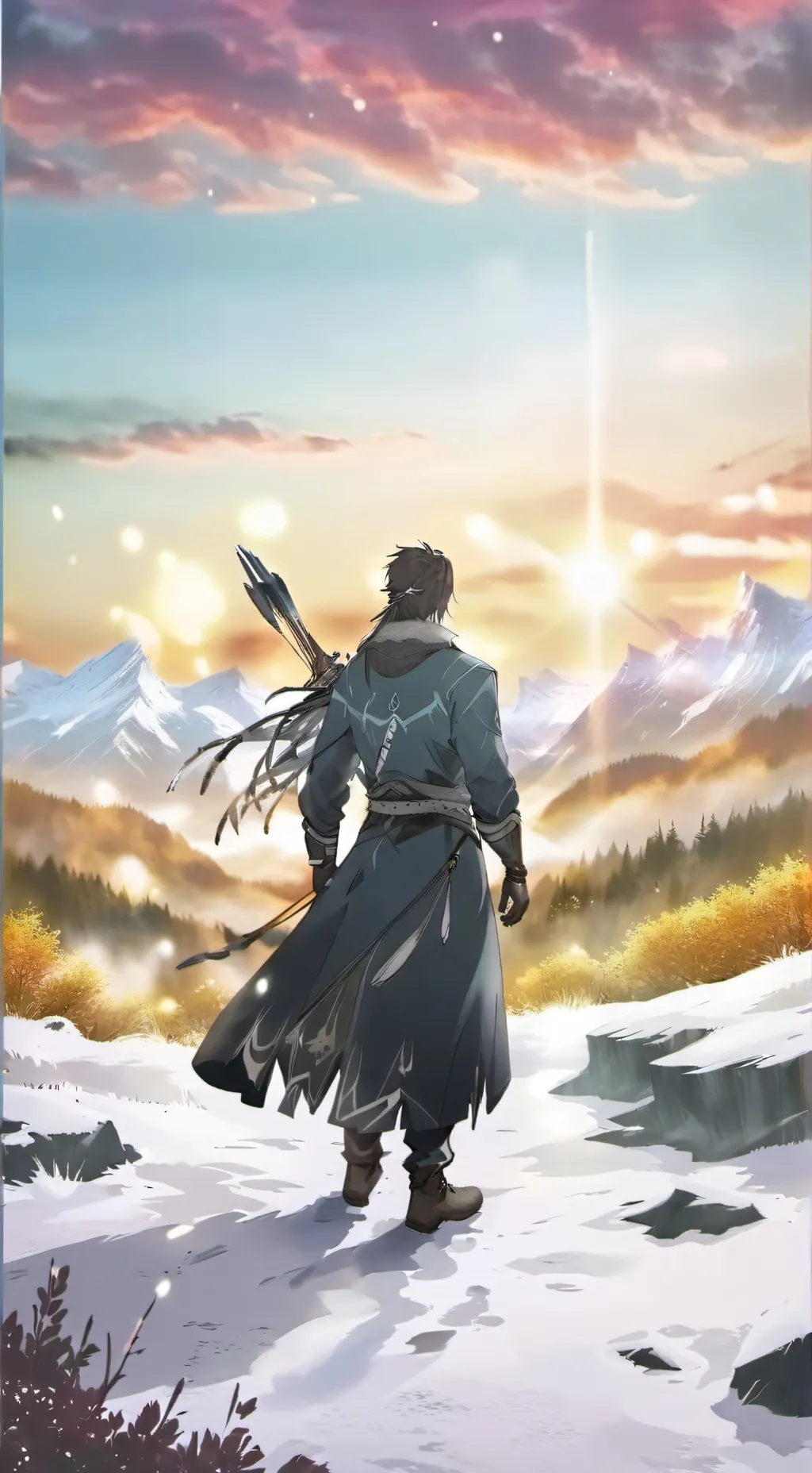 ai character: Demon slayer RPG background