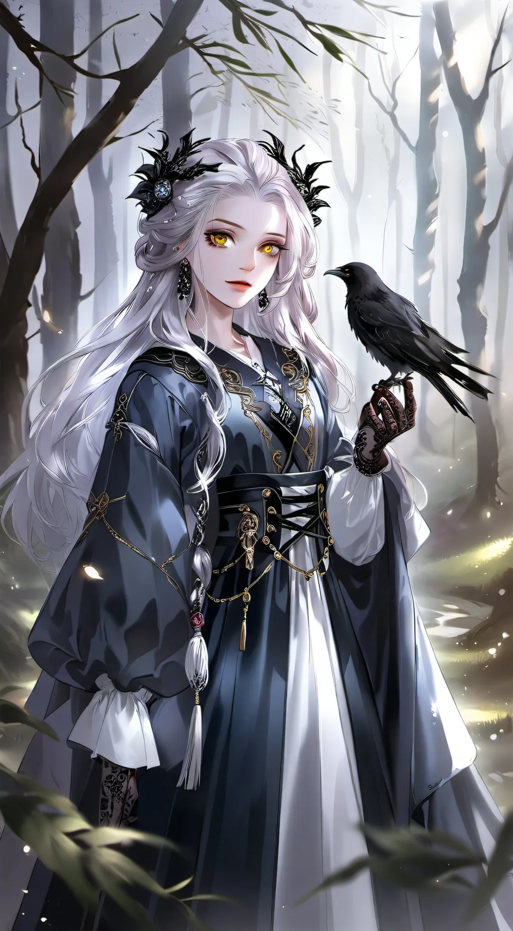ai character: lily background