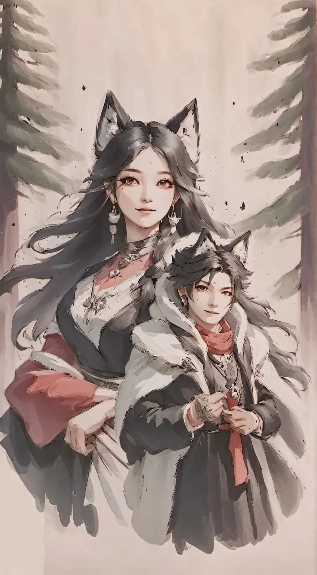 ai character: Aphmau nice hehehh background