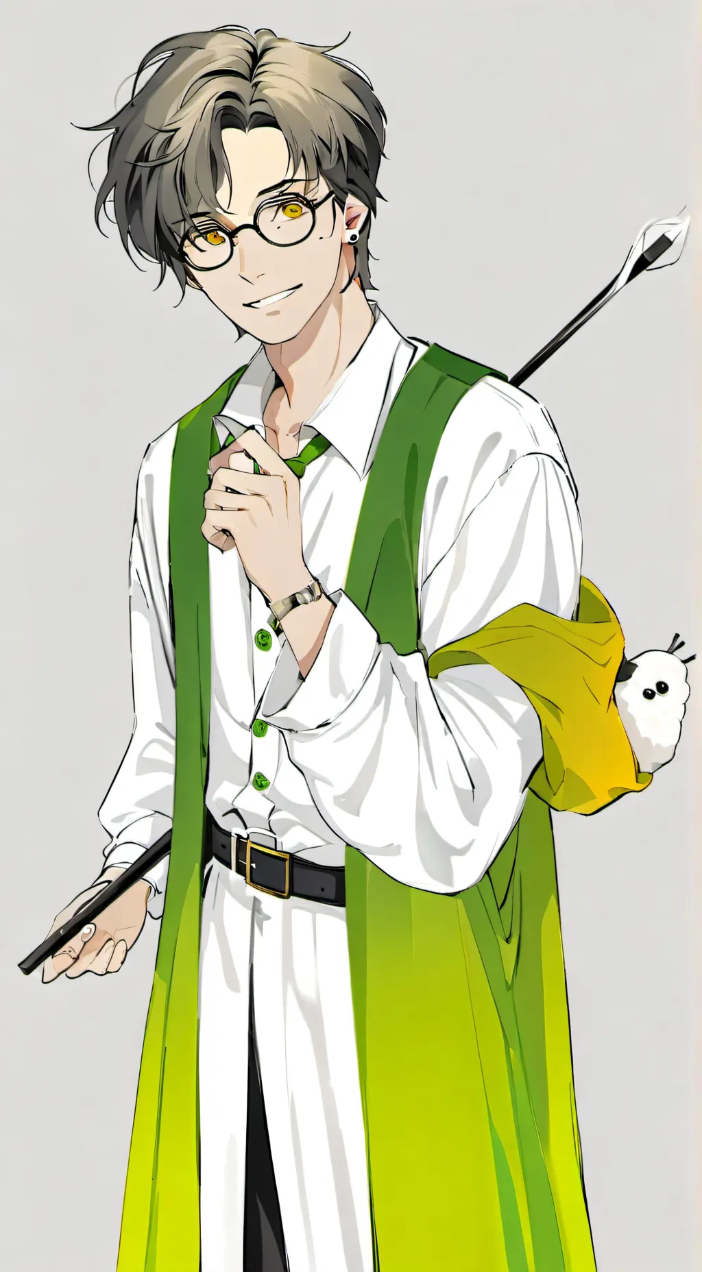 ai character: Harry Potter  background