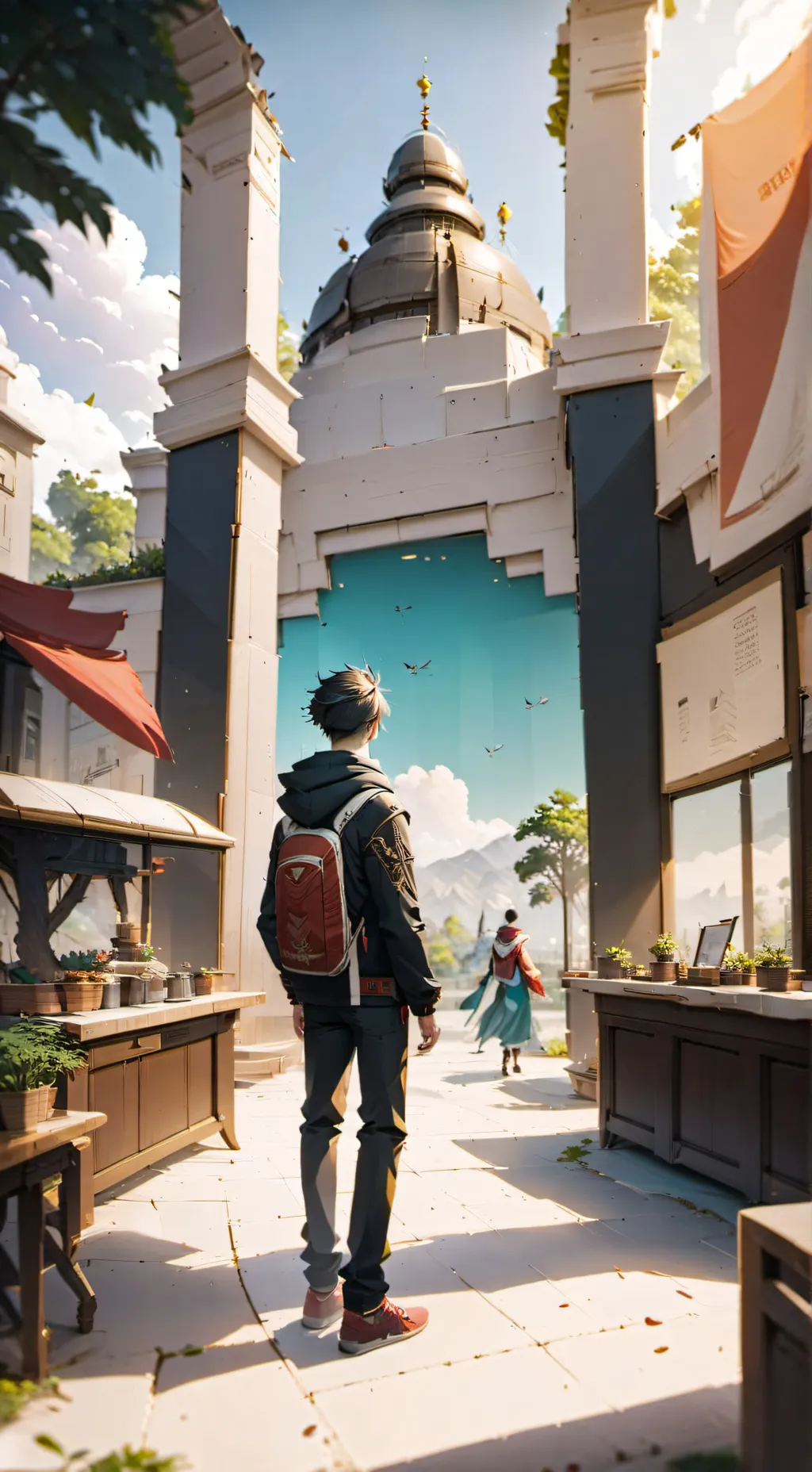 ai character: bakugo: background