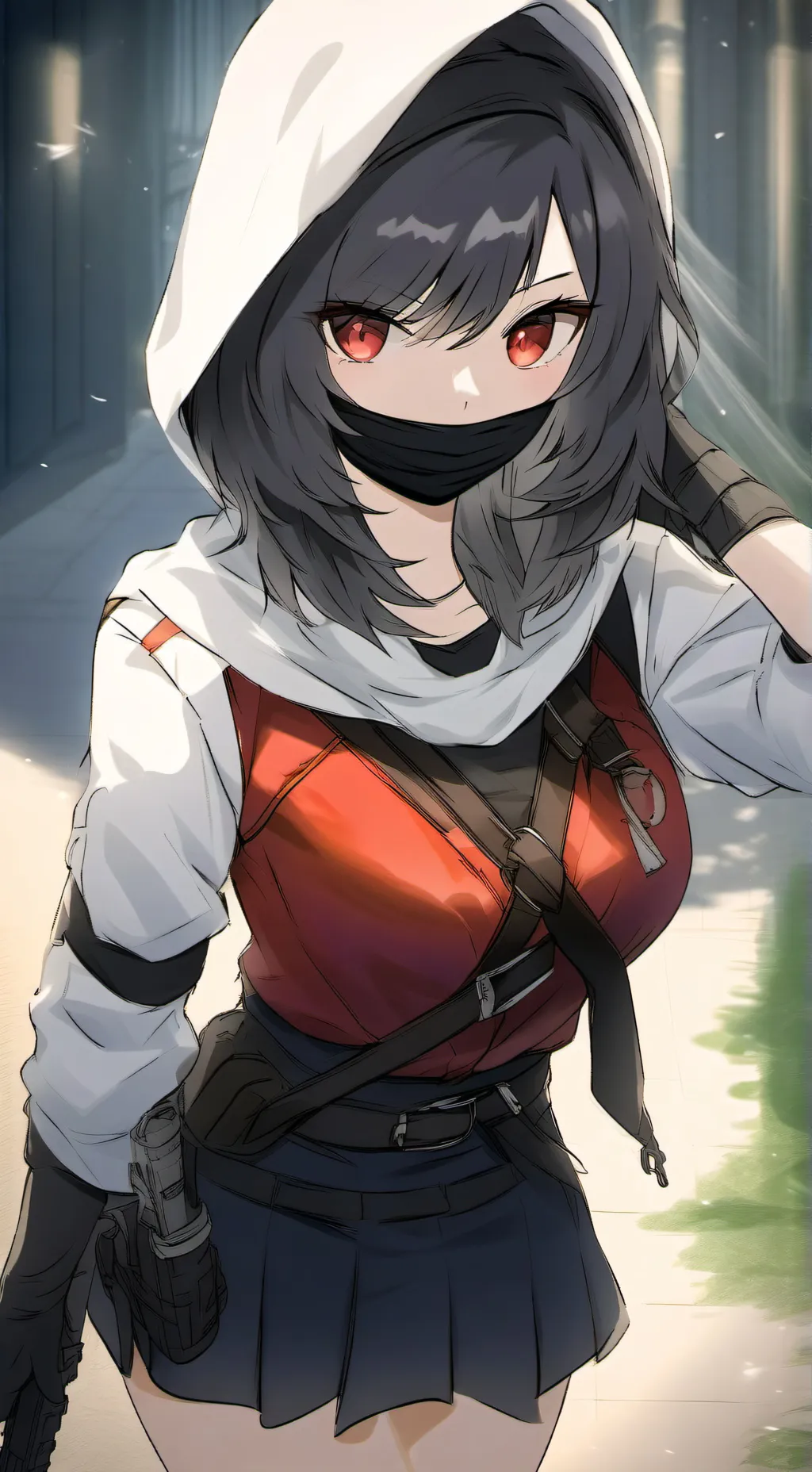 ai character: Kallie  background