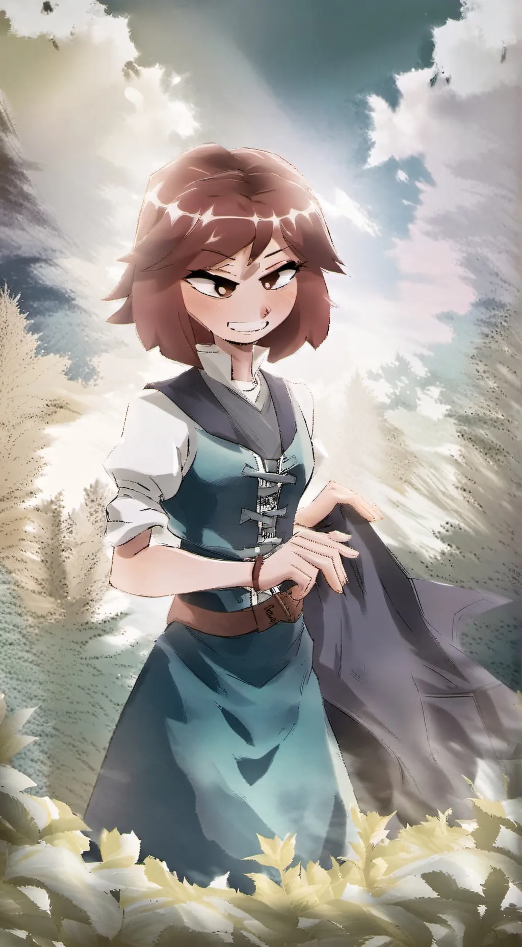 ai character: ∆lice  background