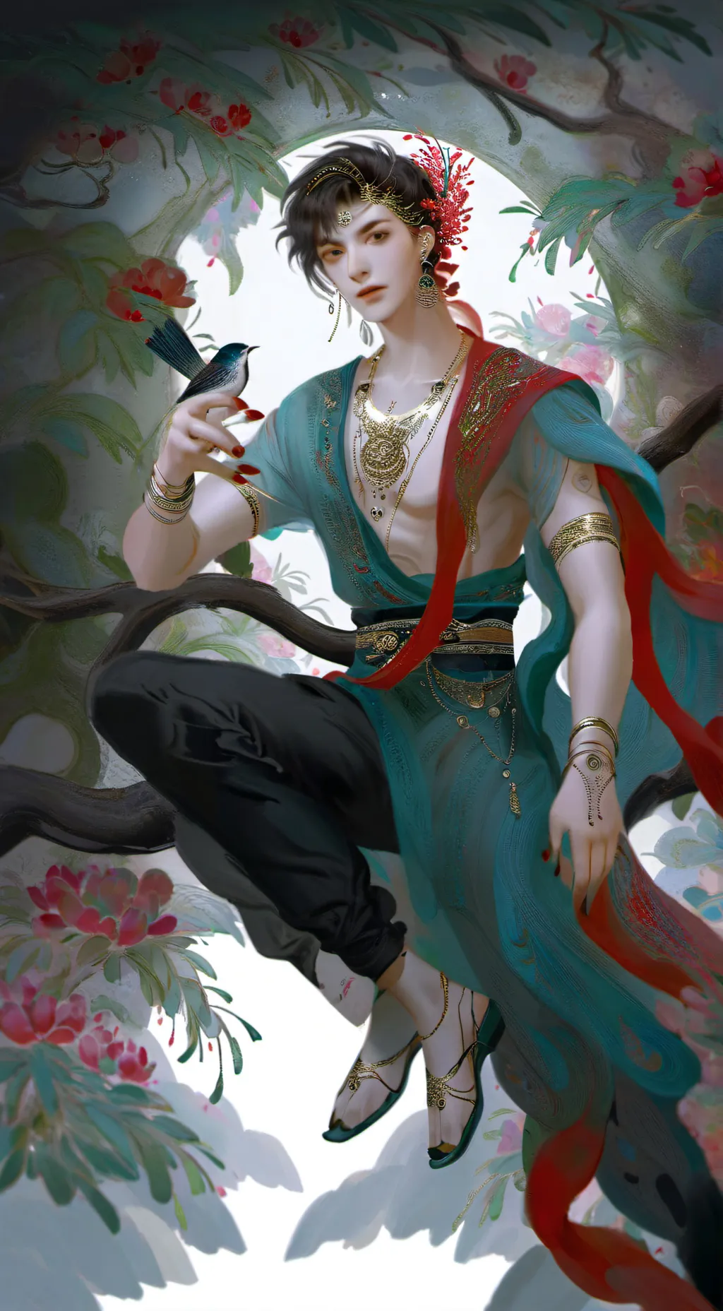 ai character: Trainwreck background