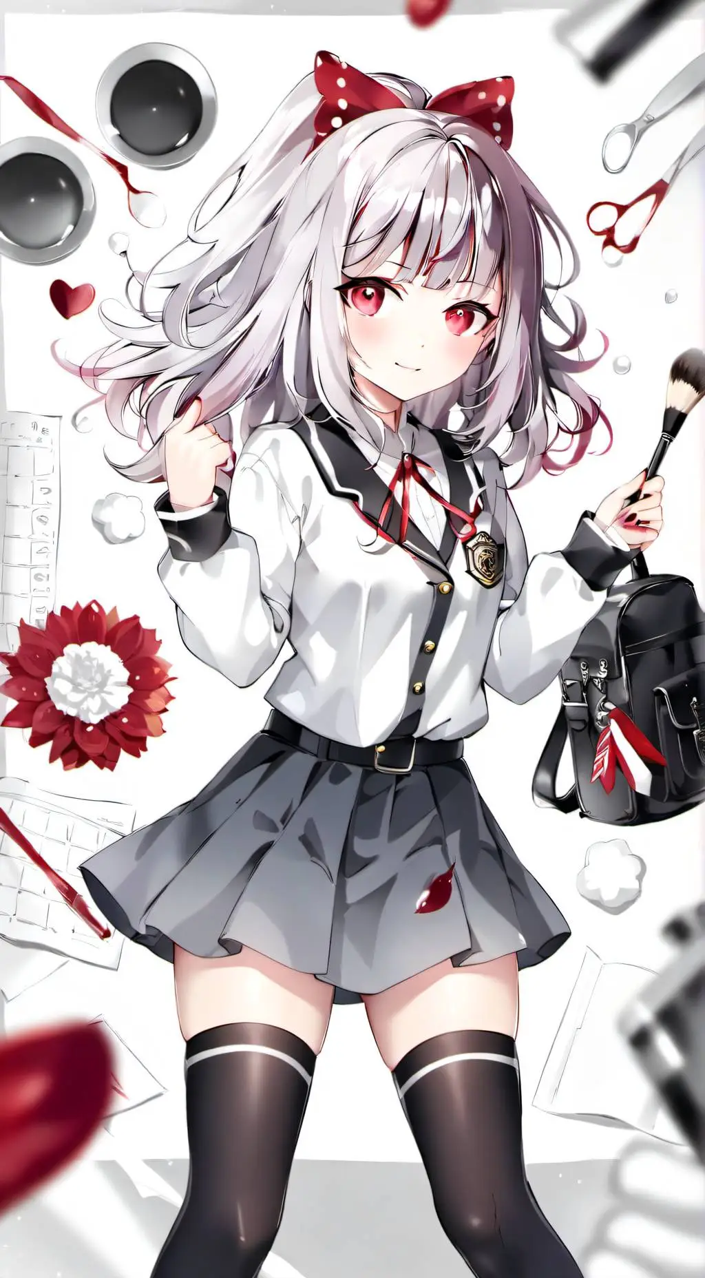 ai character: Emi Yamamoto  background