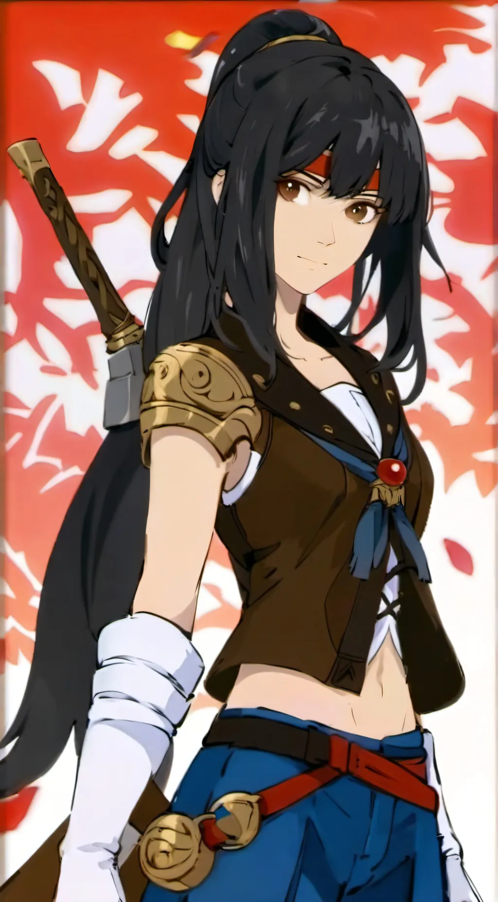 ai character: Lilly background