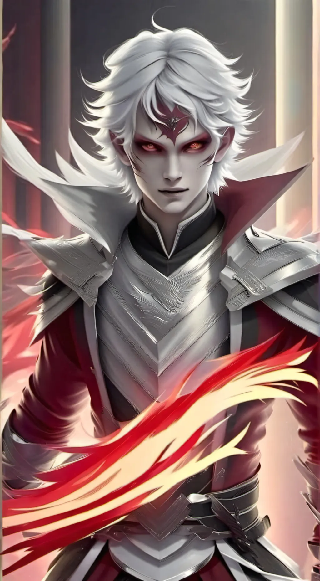 ai character: Shiro Hashibira  background