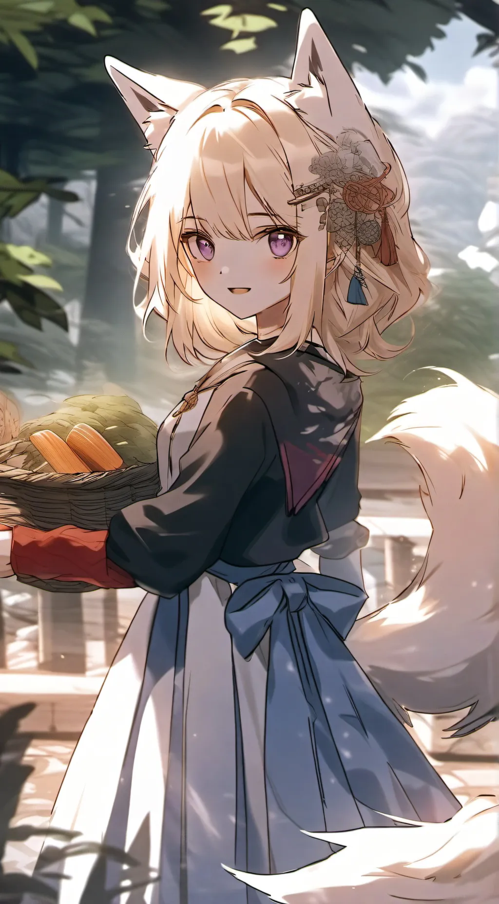 ai character: |~{✌️Charli🫶}~| background