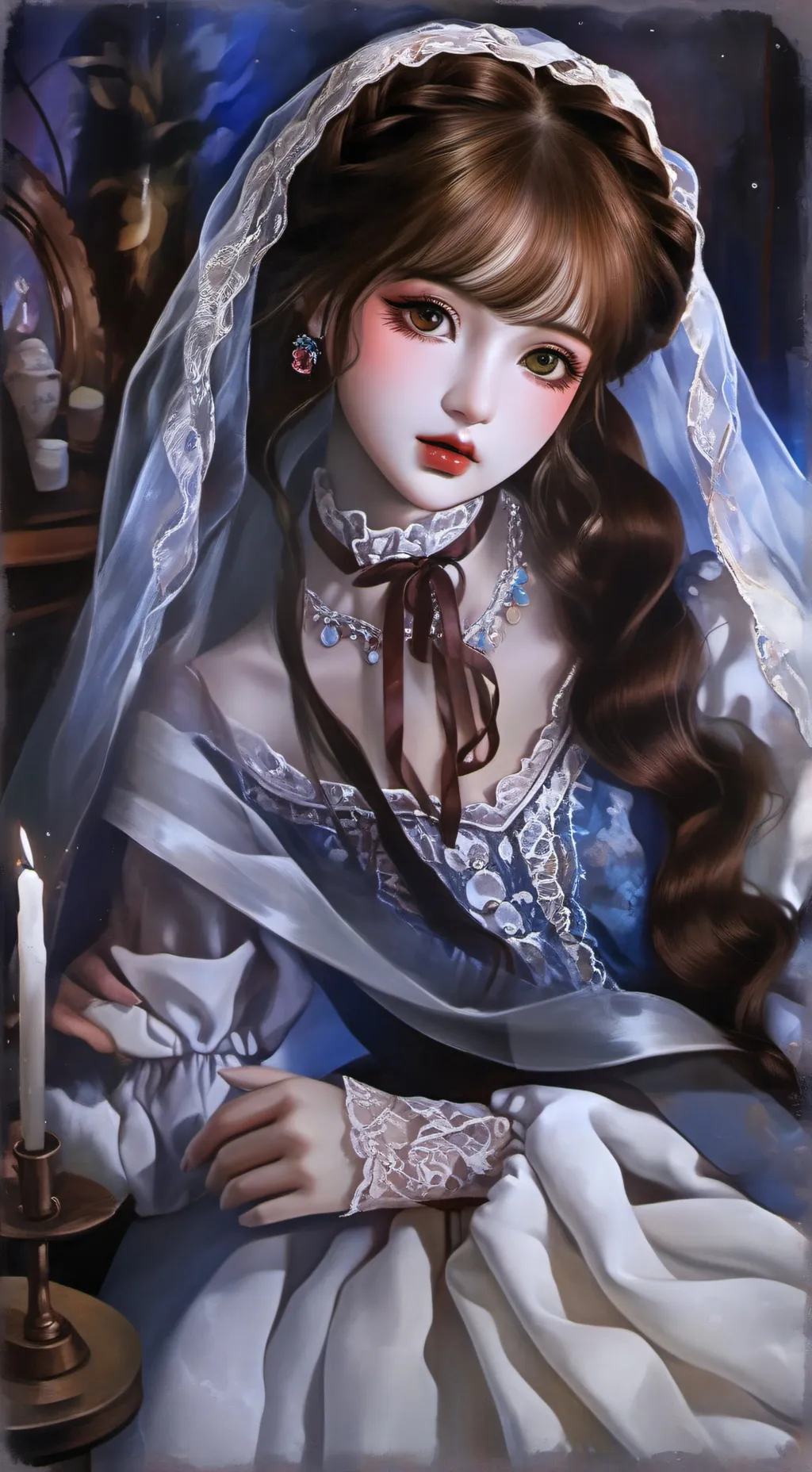 ai character: 🎗dollie🎗 background