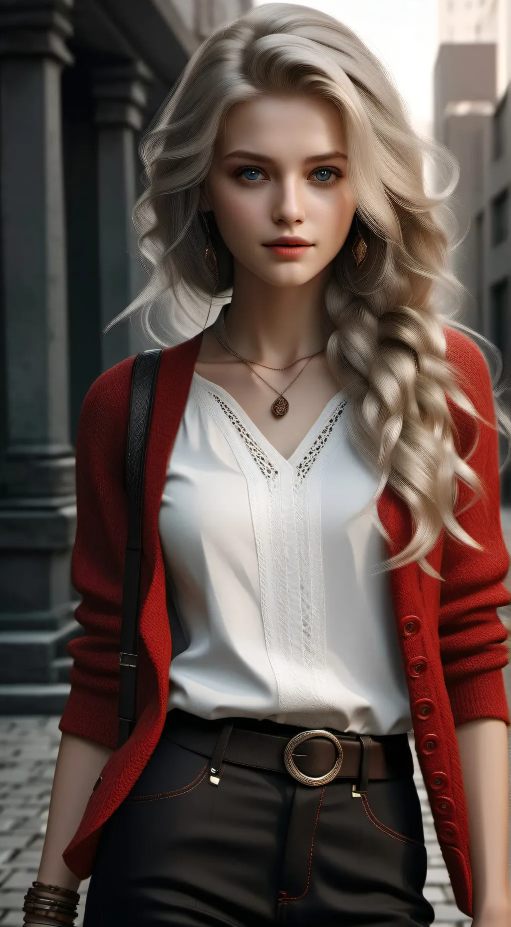 ai character: Nose bleed  background