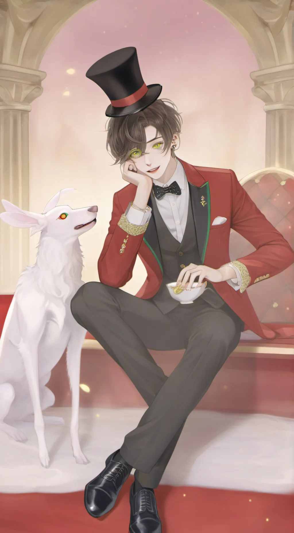 ai character: paine (caine x pom background