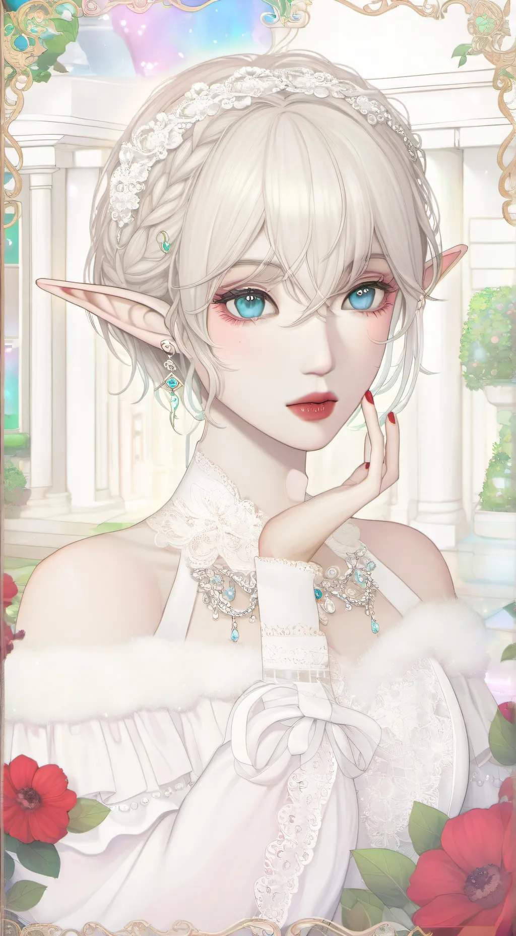 ai character: Elvina background