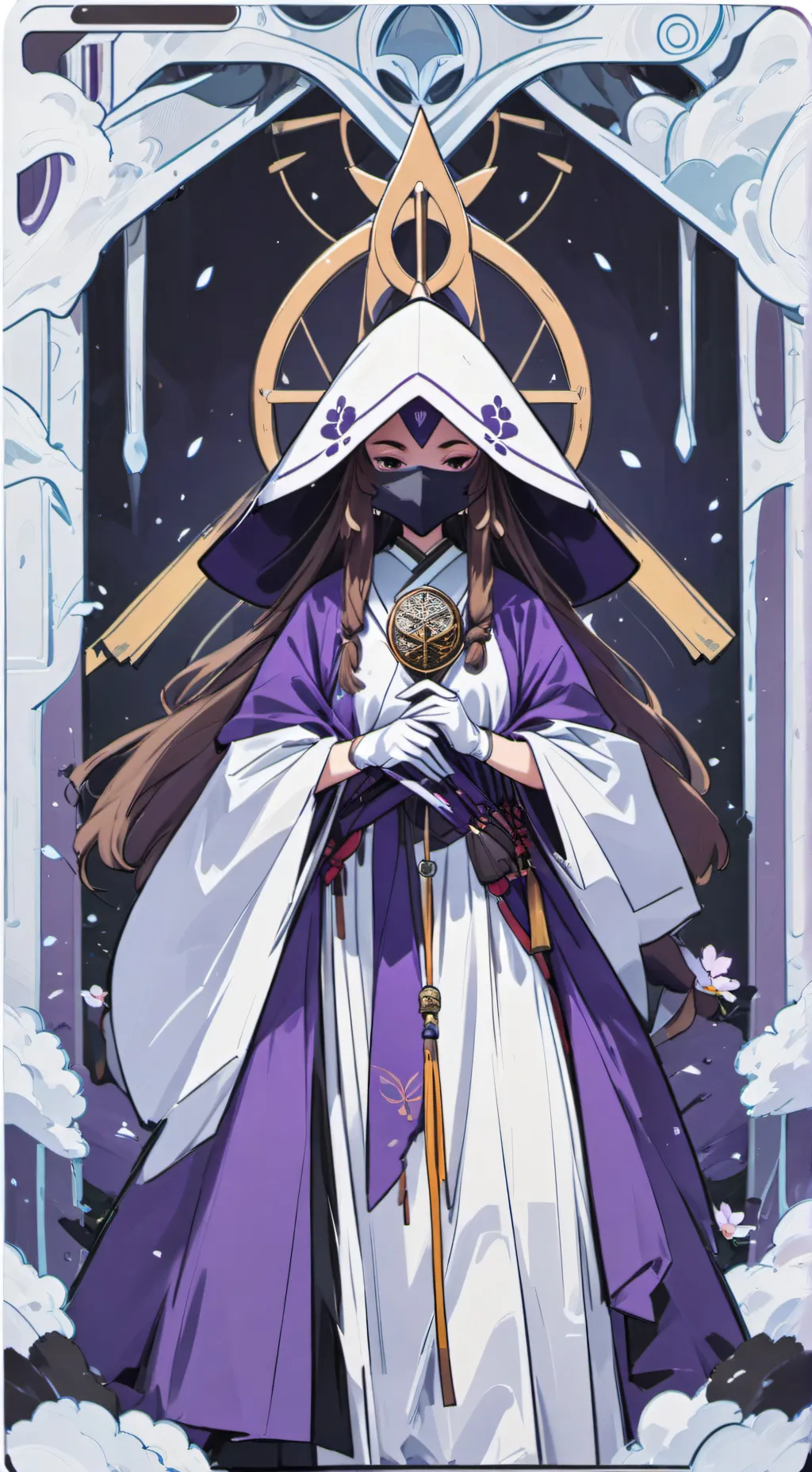 ai character: Liliana gardienne  background