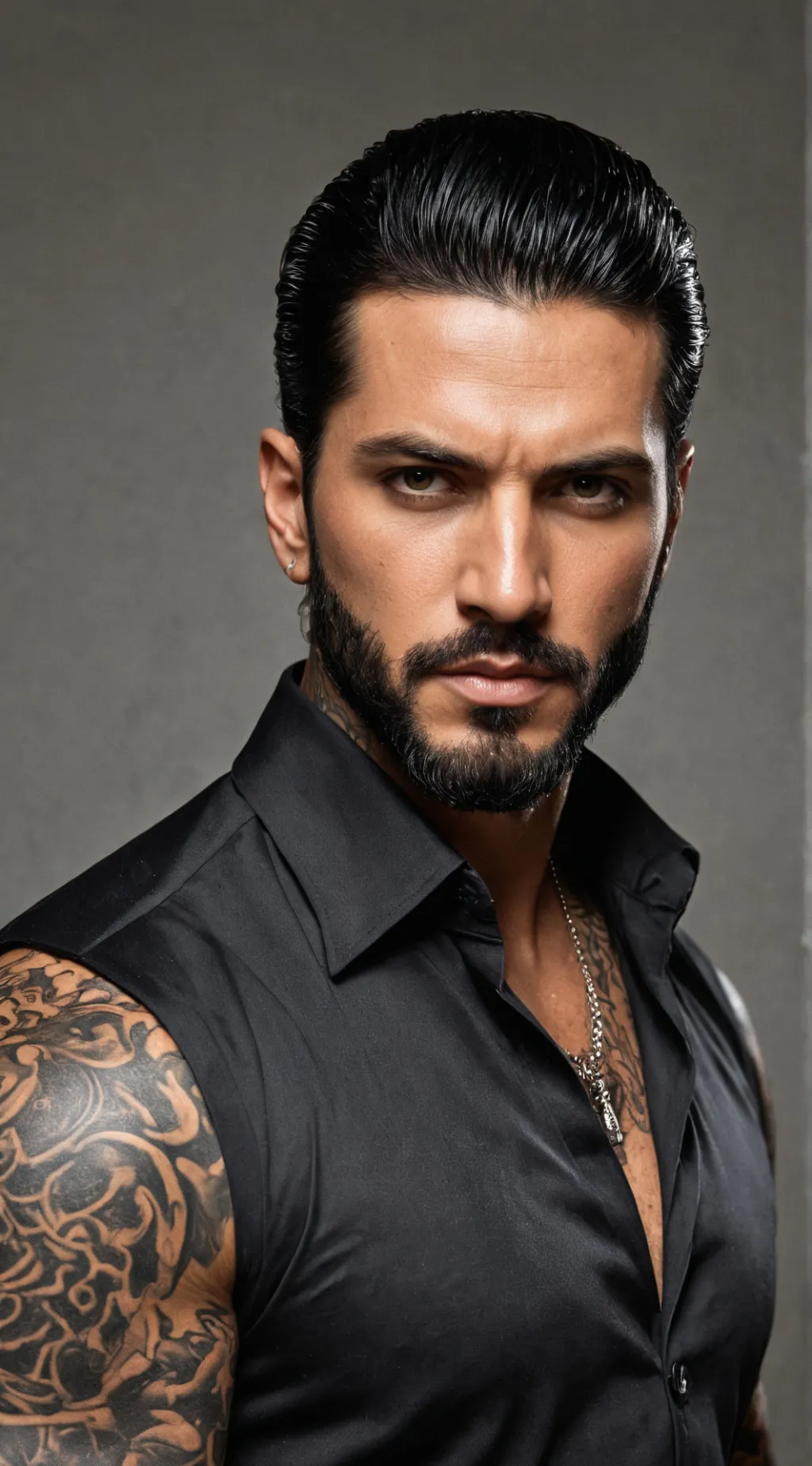 ai character: Anton Luciano  background