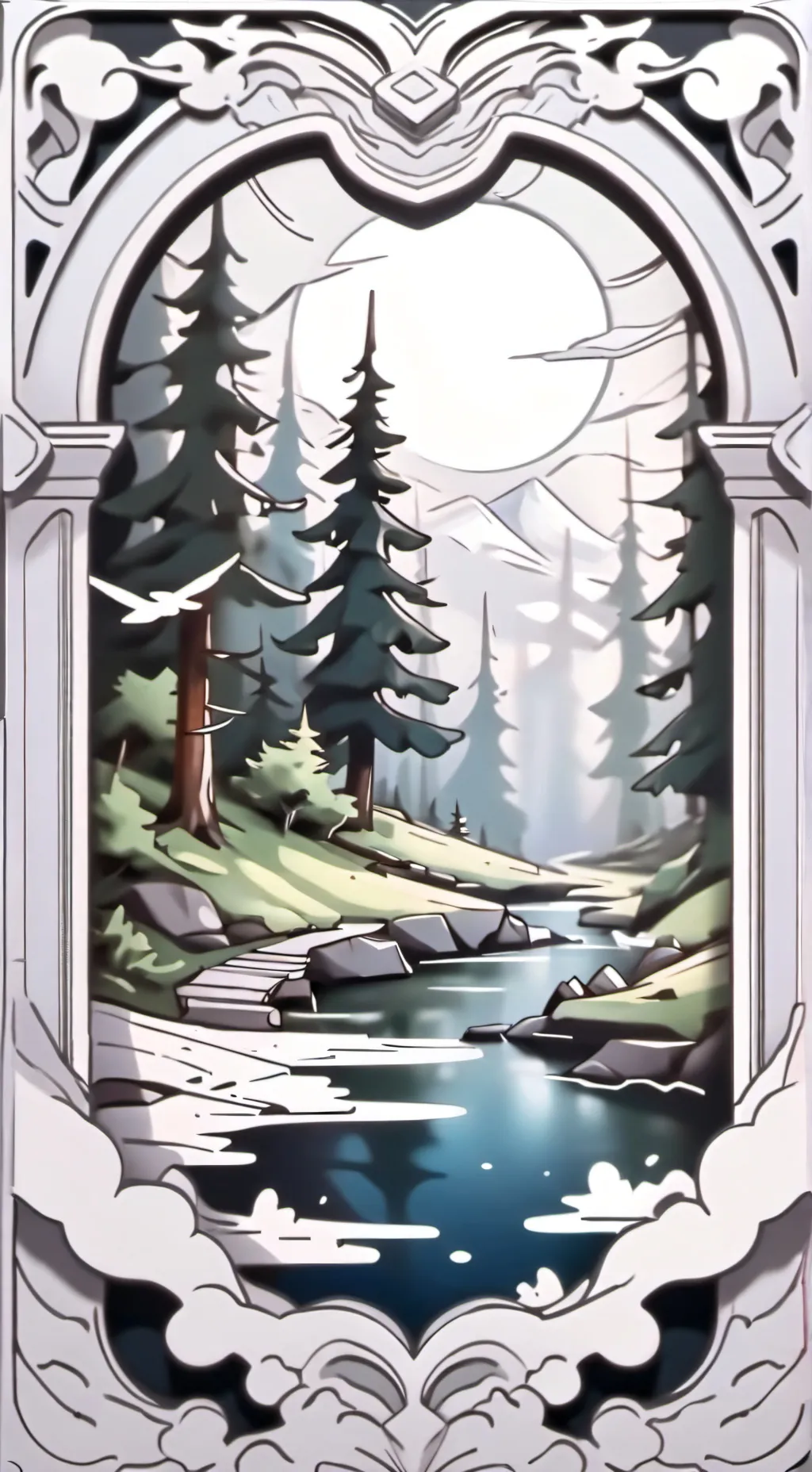 ai character: Rainbow friends background