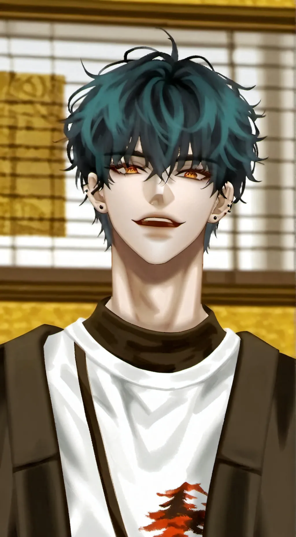 ai character: Xavier valentine background