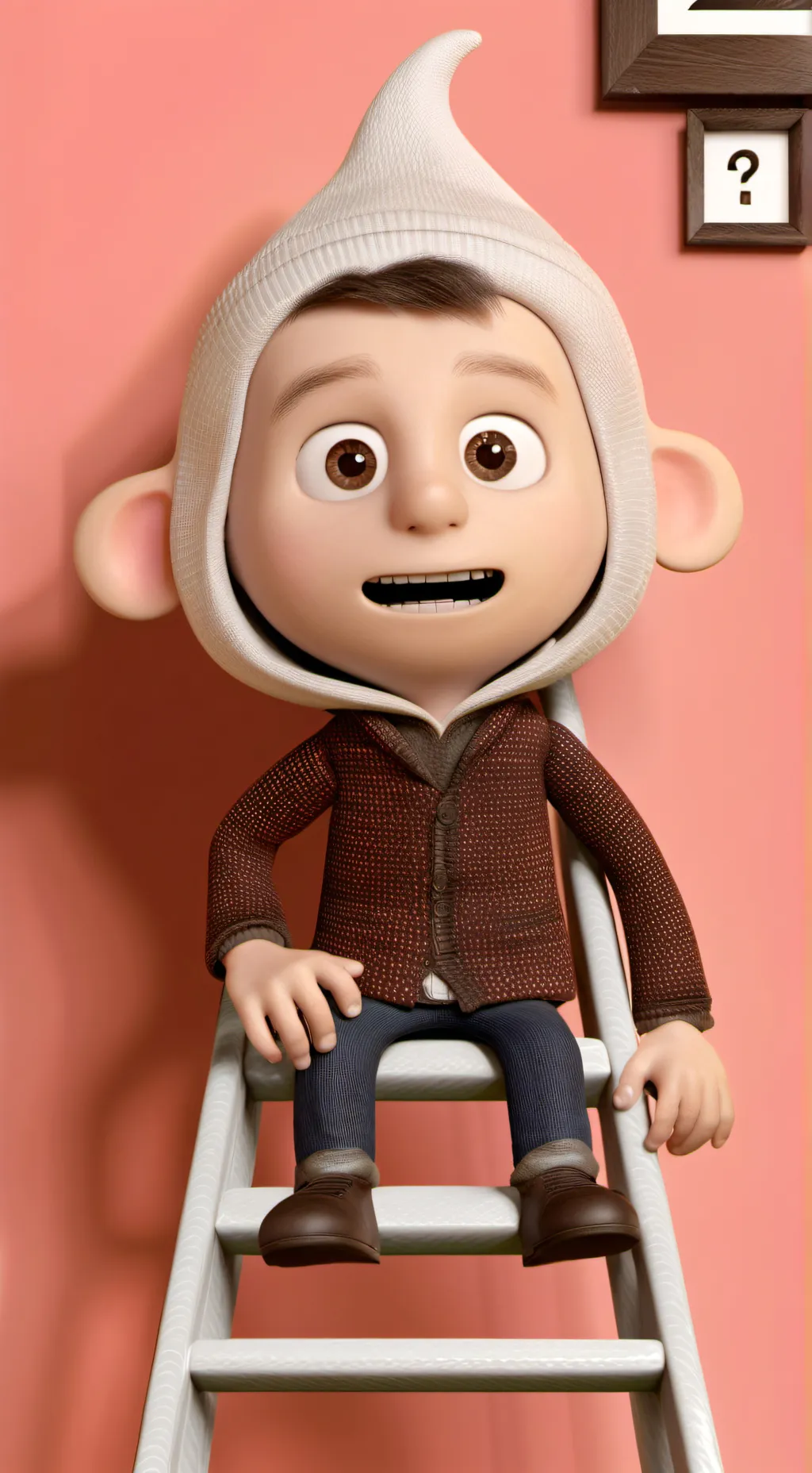 ai character: mysterious man background