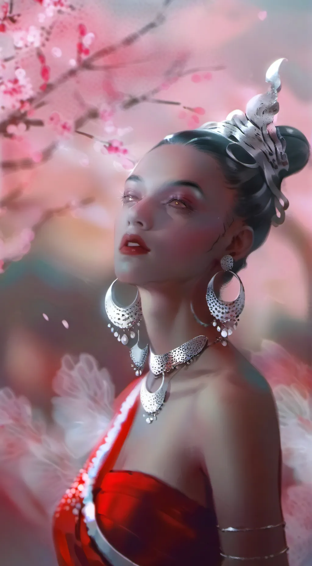 ai character: Luna background