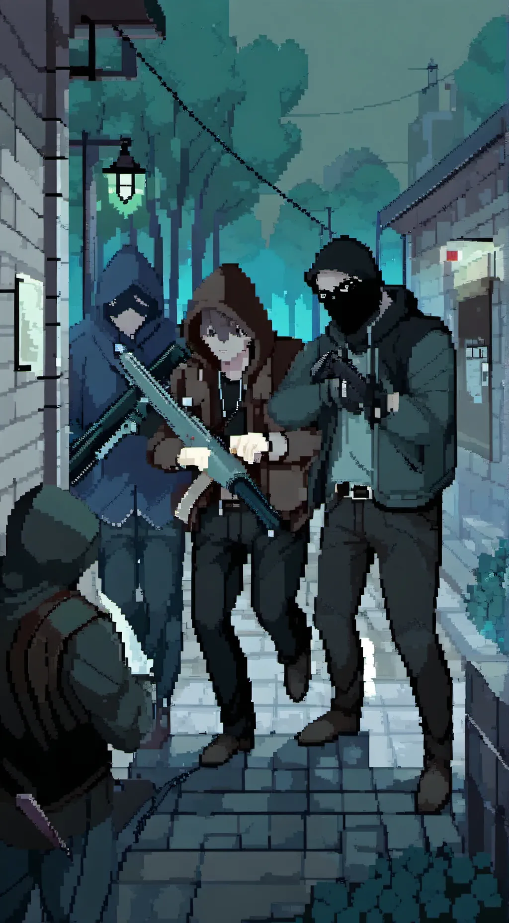 ai character: Robbers background