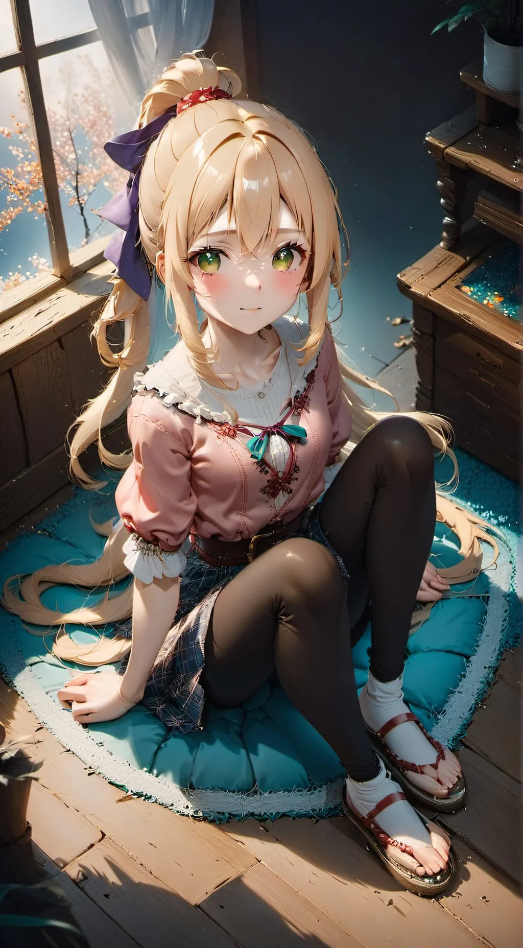 ai character: Carla Nakamura background