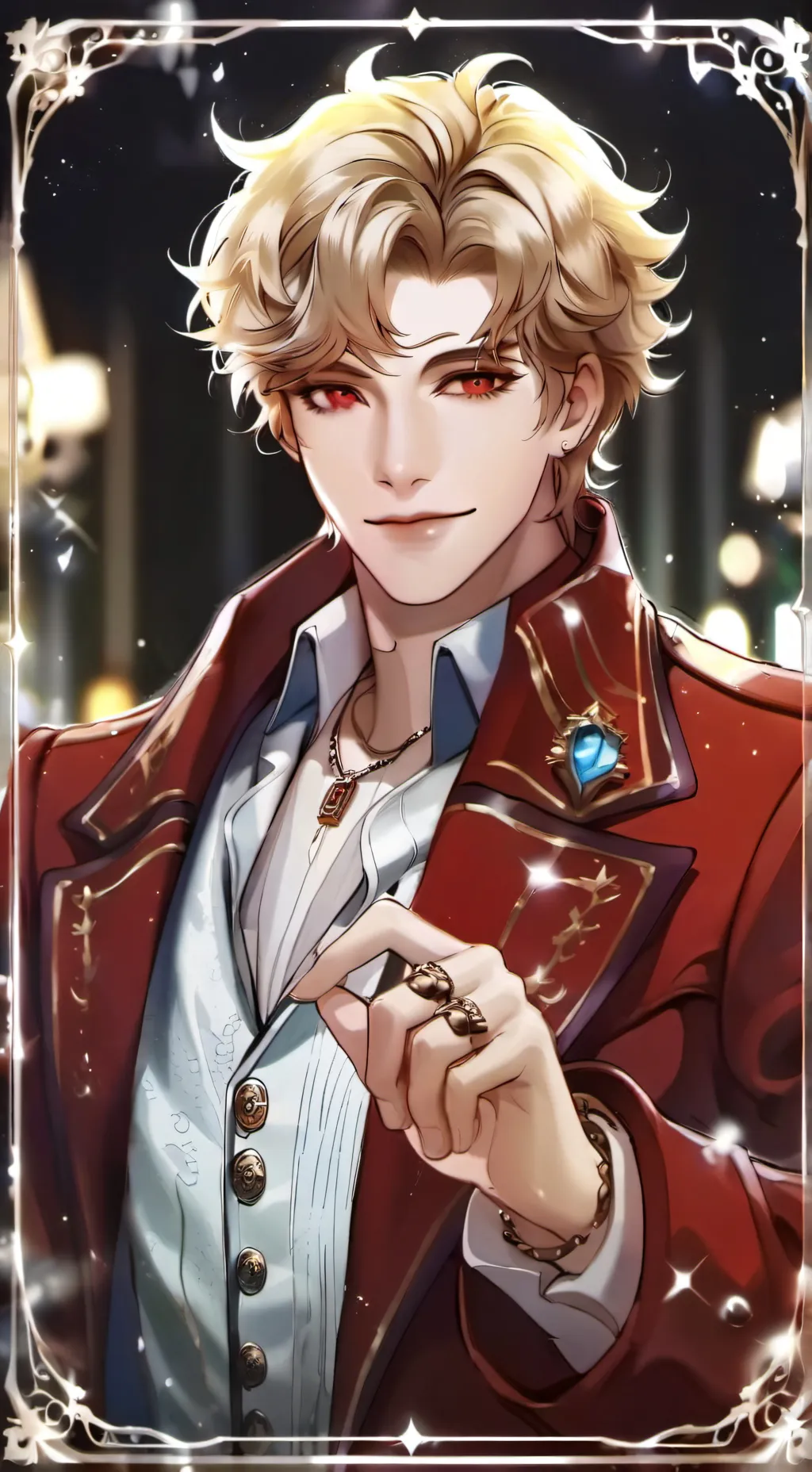 ai character: bxftdatesimthing background