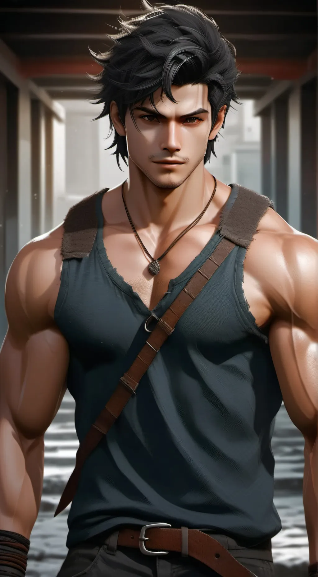 ai character: Nolan background