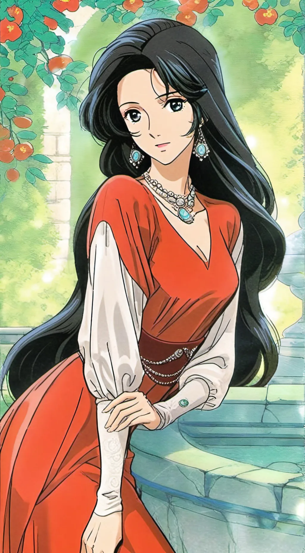 ai character: THE VEES background