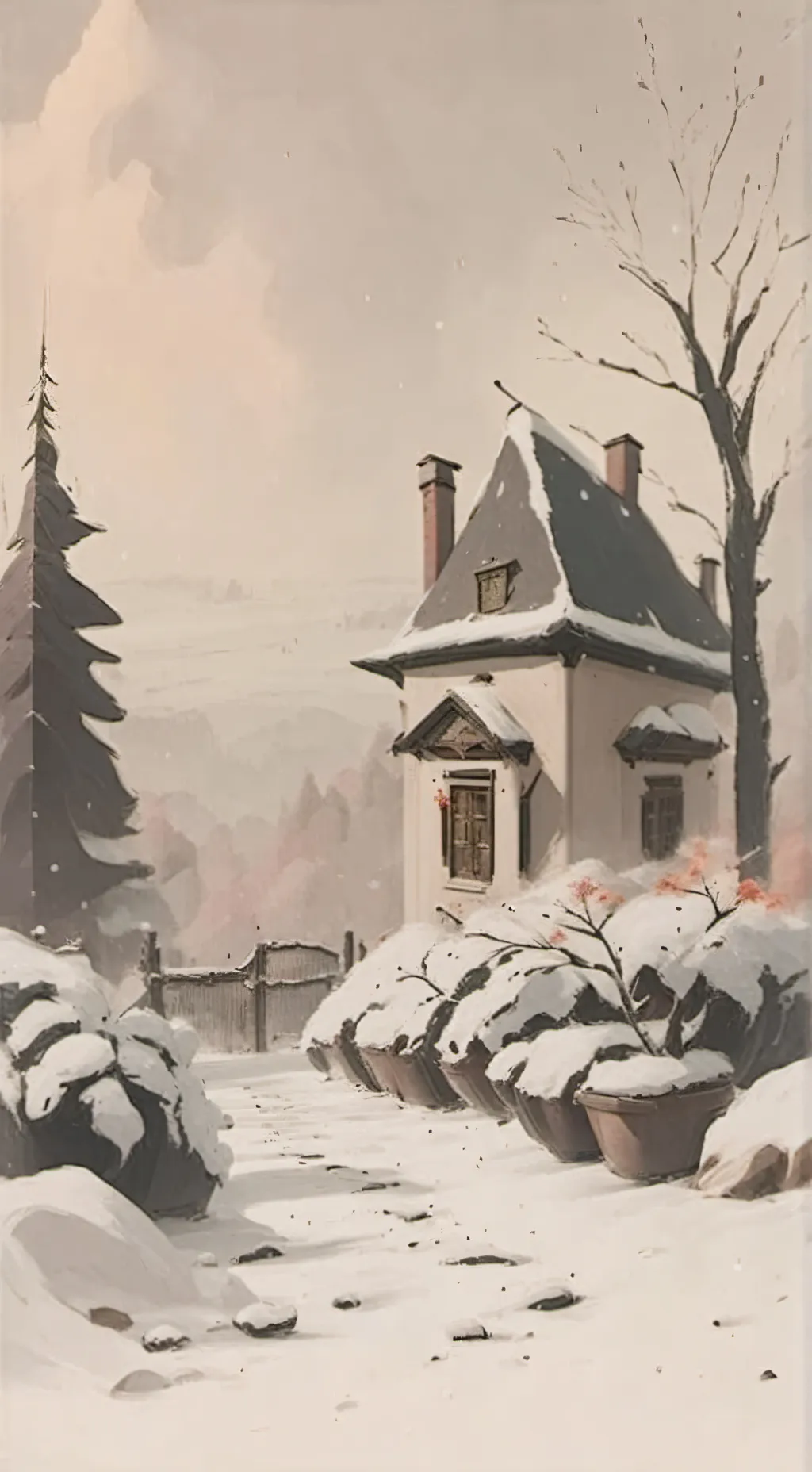 ai character: COD - snow  background