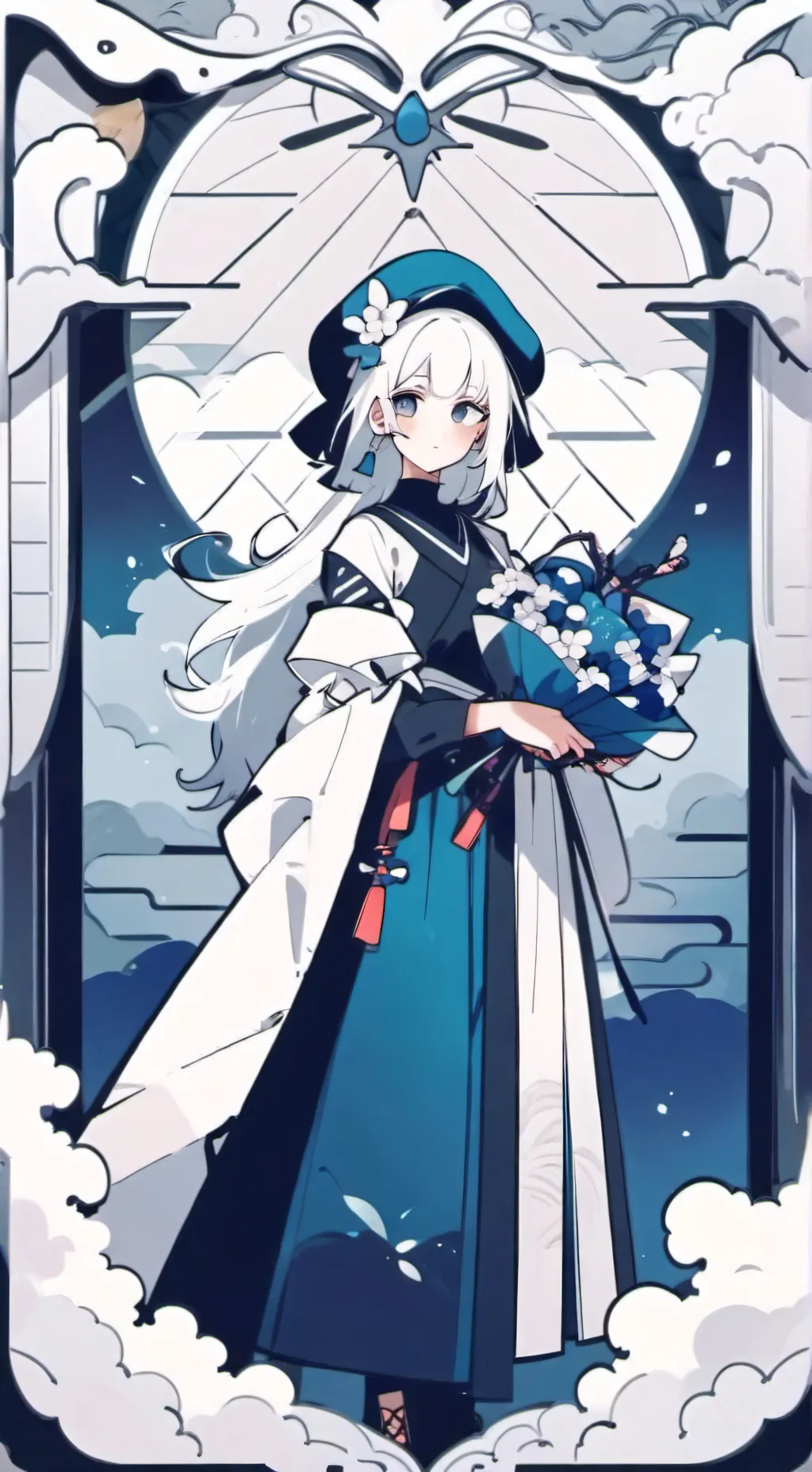 ai character: Jjk dodgeball background