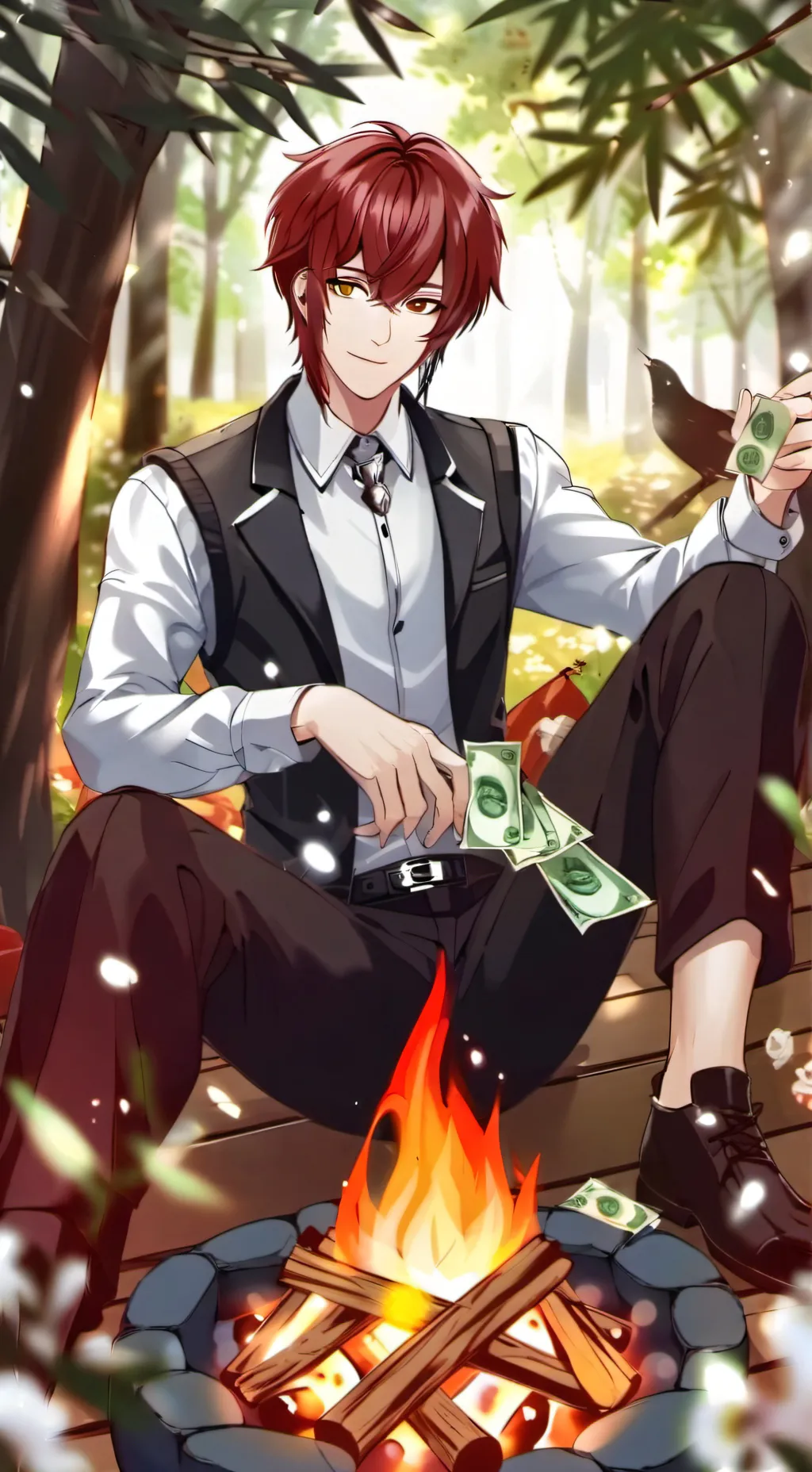 ai character: Dylan Chase background