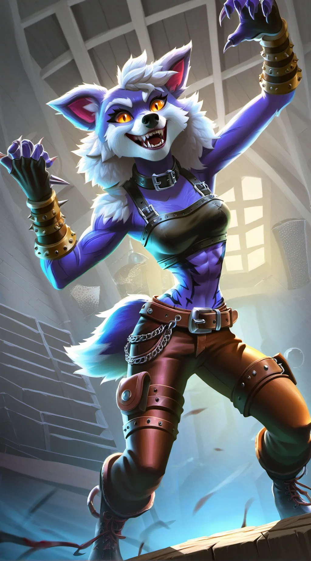 ai character: Kymiko Kettlebrook background