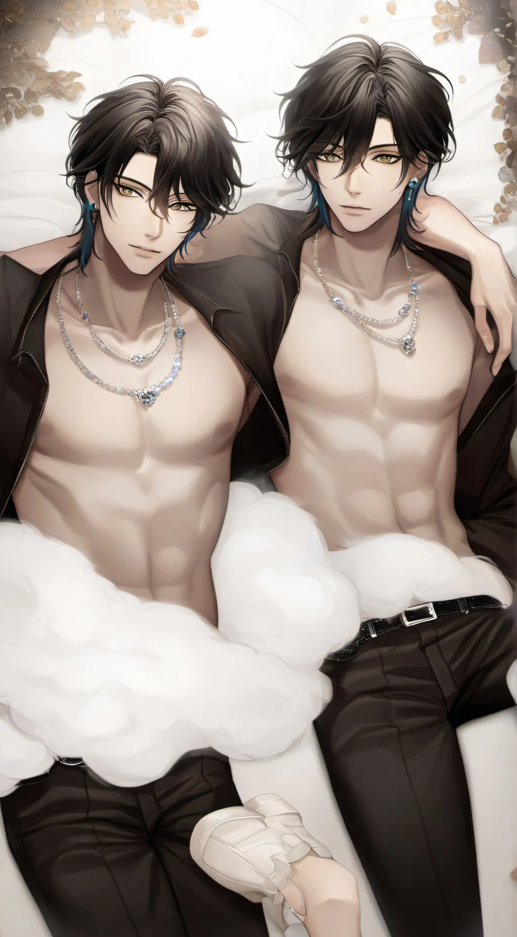 ai character: Ren and Zen background