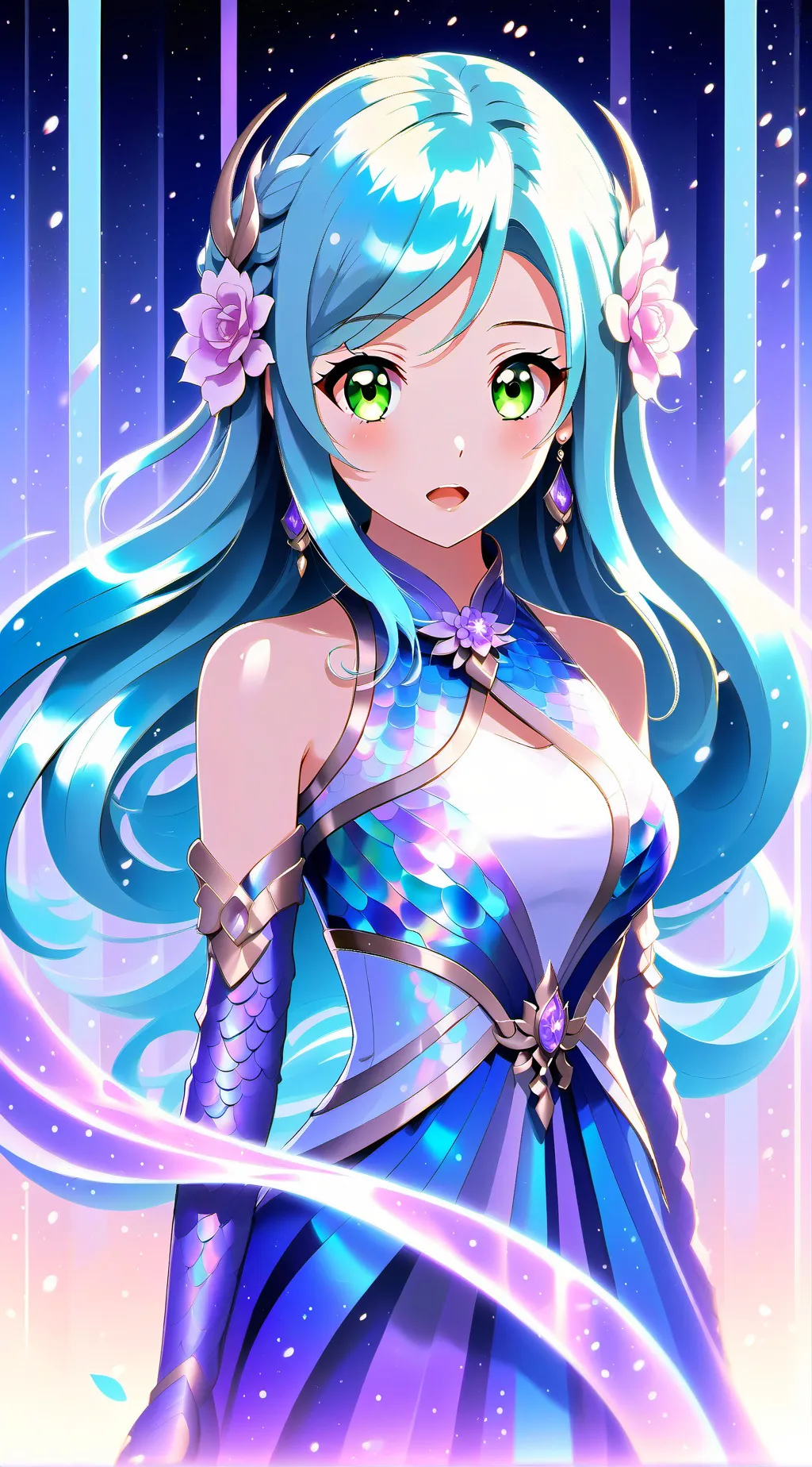 ai character: Cally  background