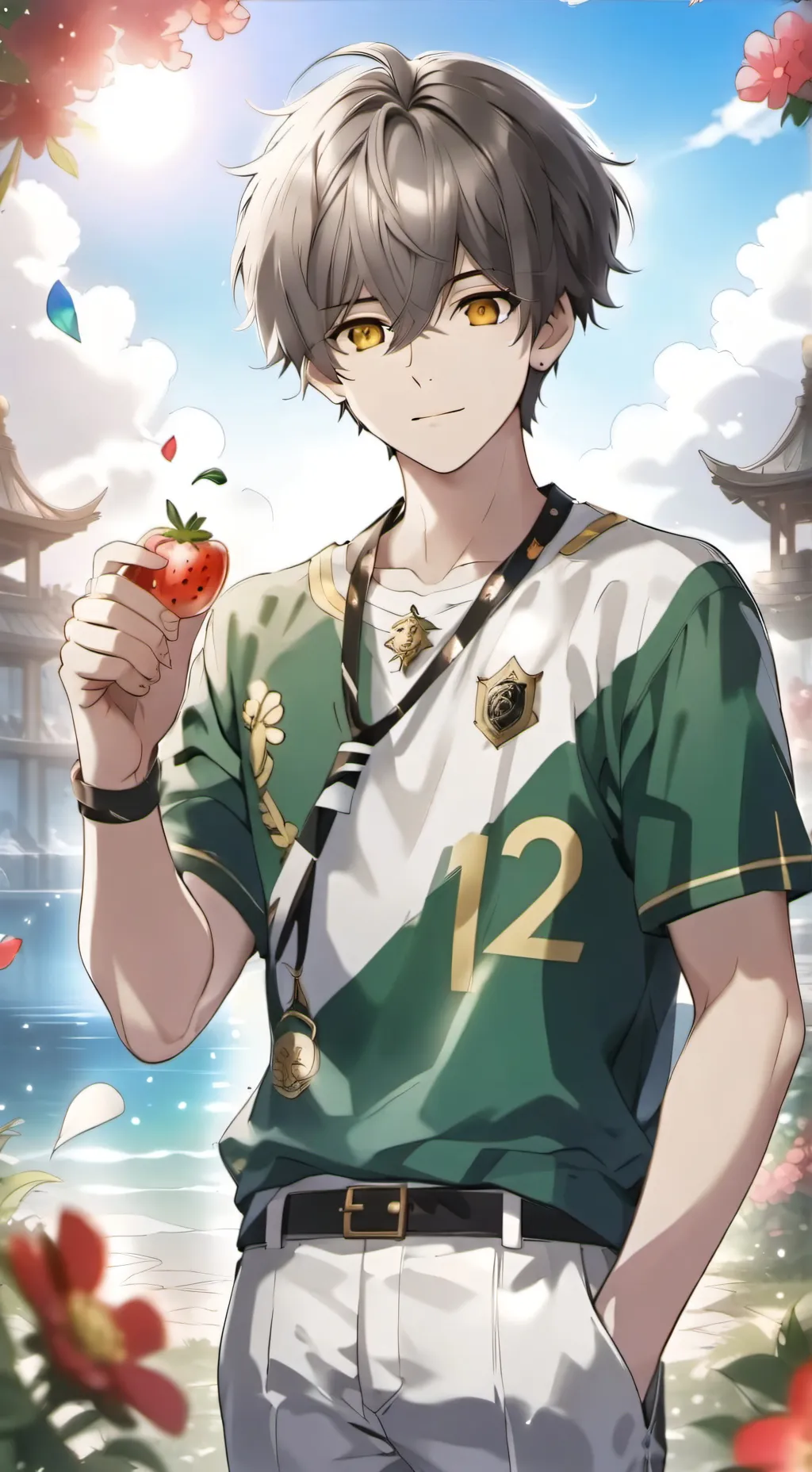 ai character: New rank Adventure background