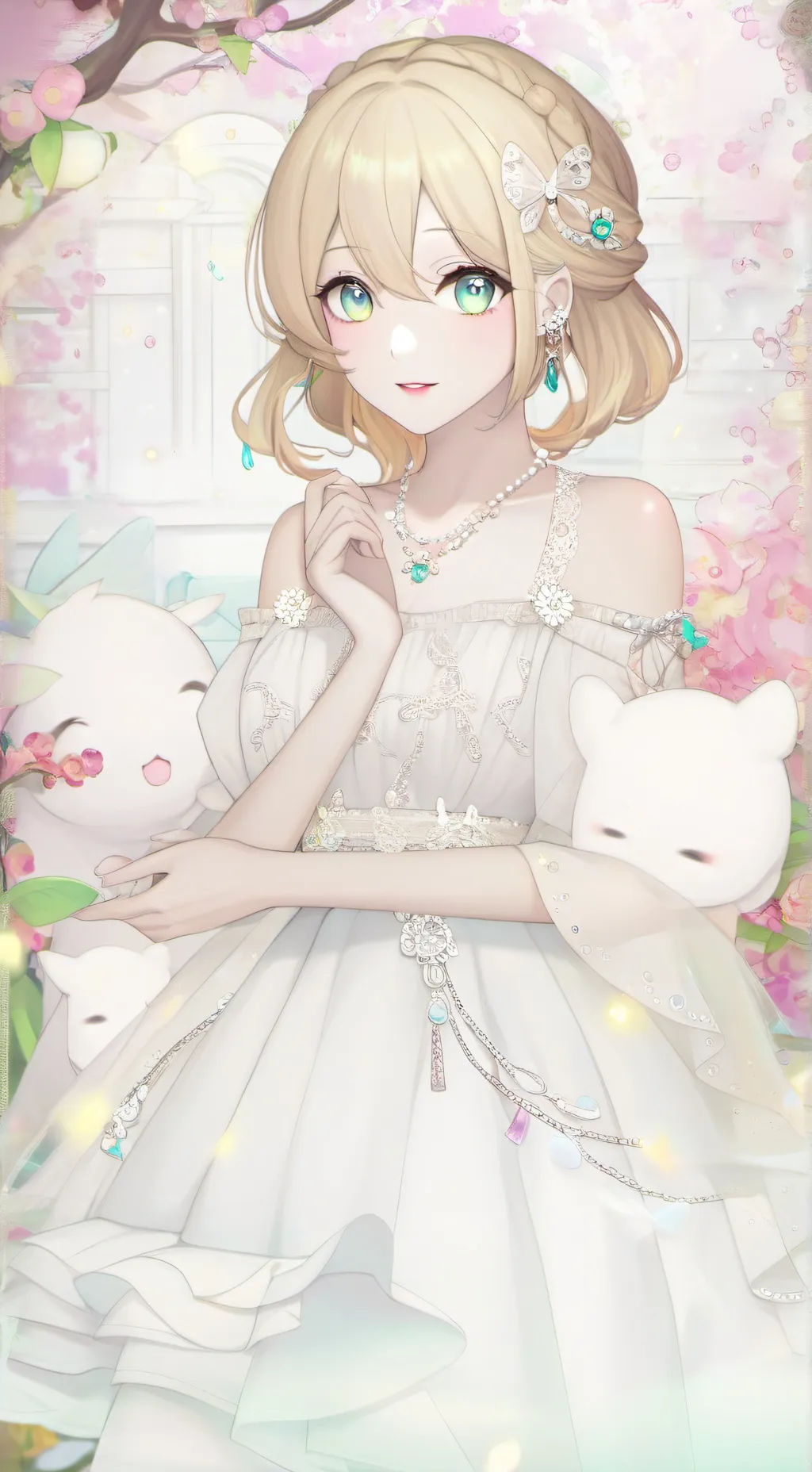 ai character: 🌺🌱Nora🌱🌺 background