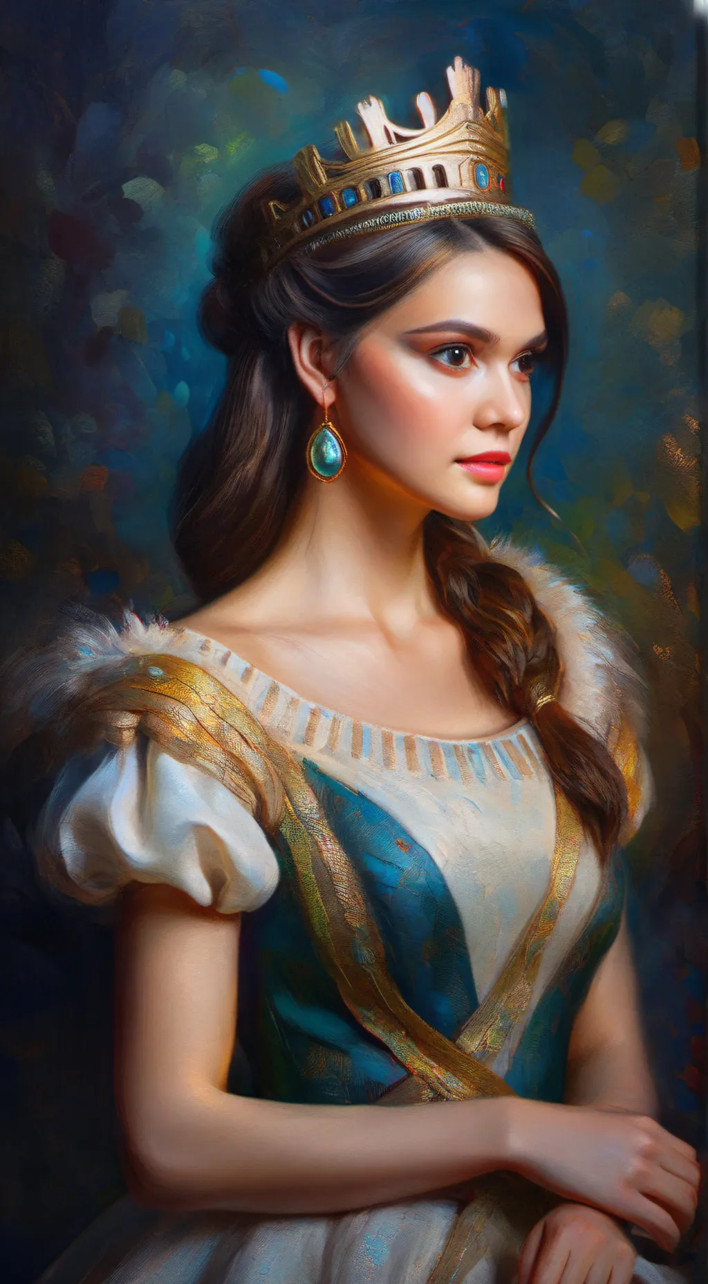 ai character: Princess Eleanor  background