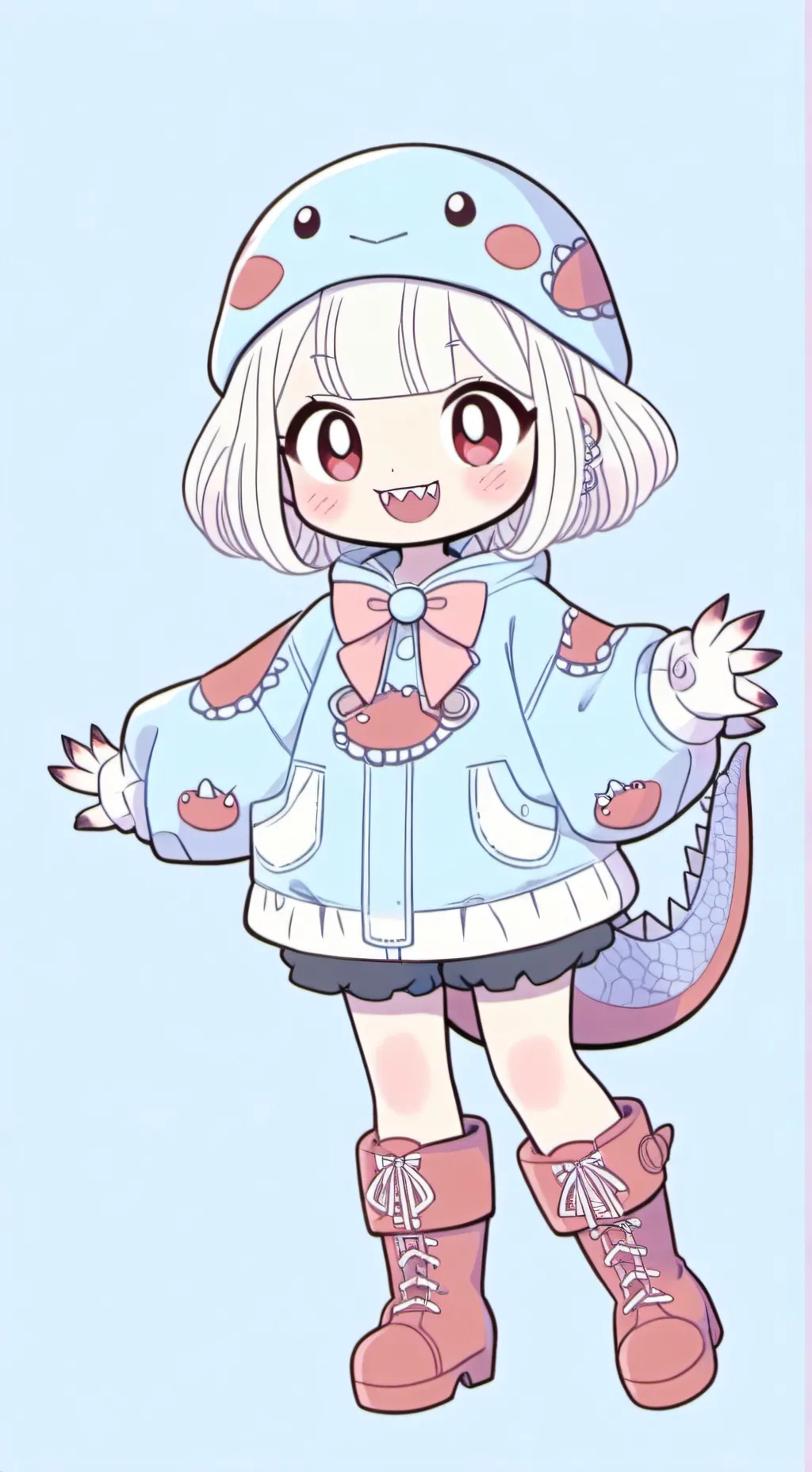 ai character: Dw Go To Ur School background