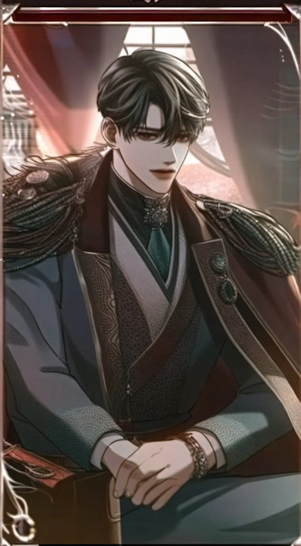 ai character: Damien  background