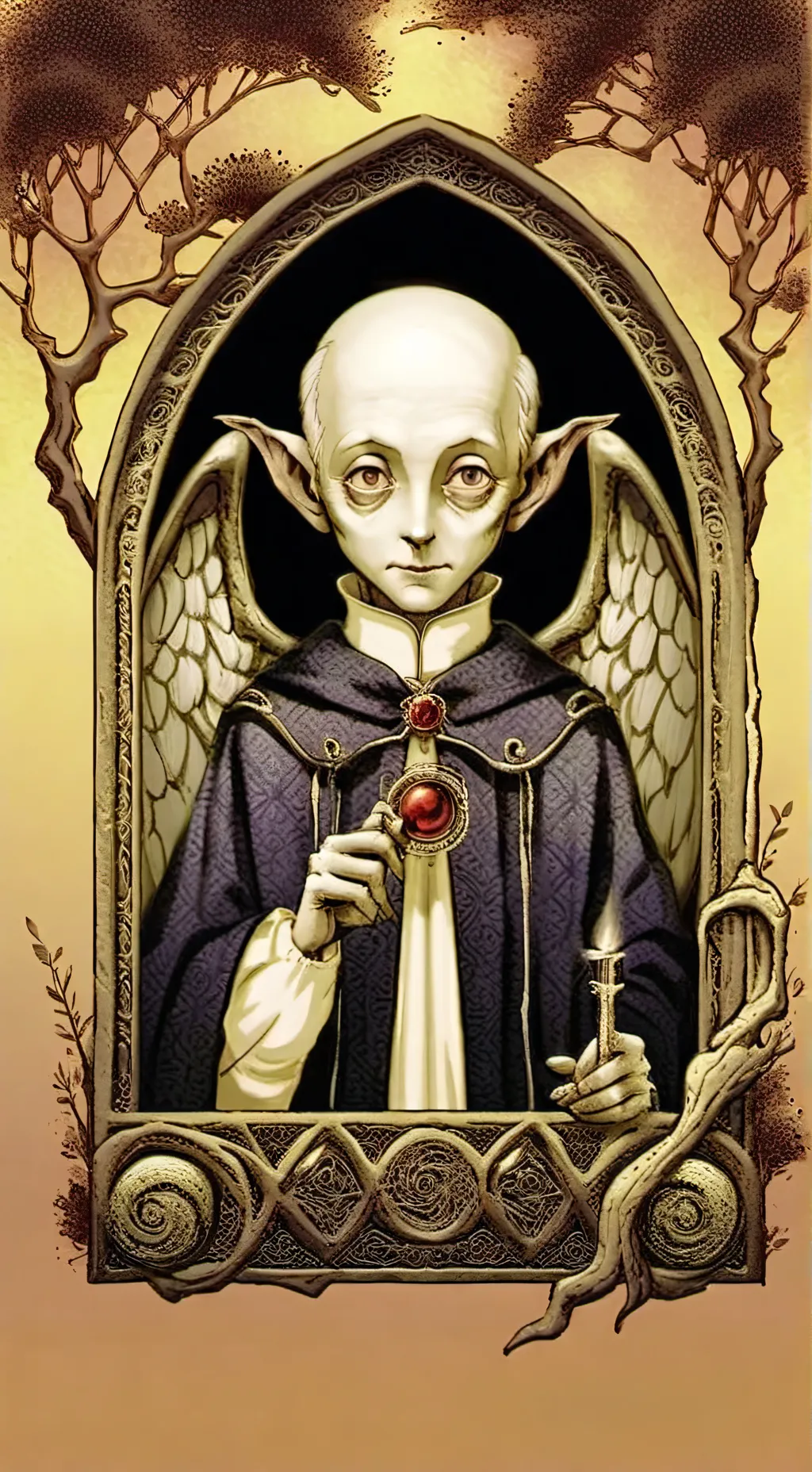 ai character: changeling  background