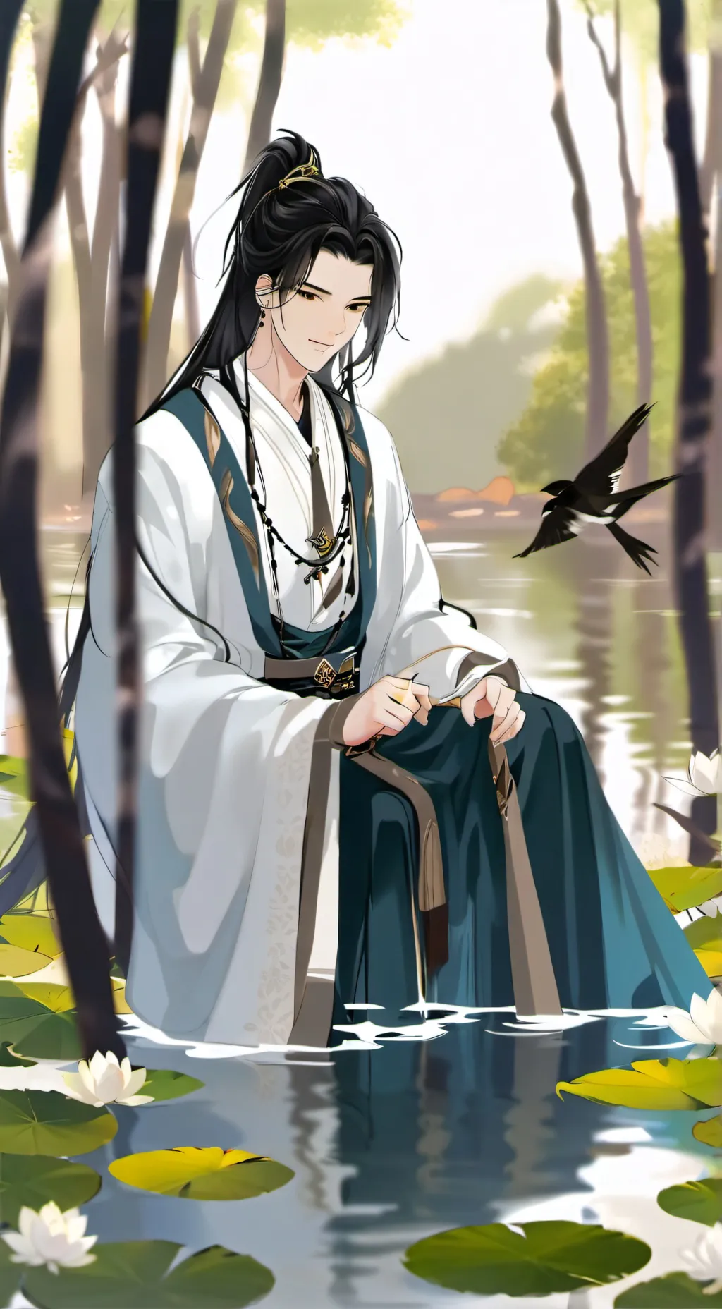 ai character: ✿✰Theo✰✿ background