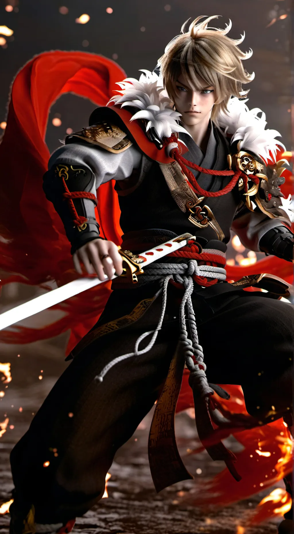 ai character: Kaedahara Kenji  background