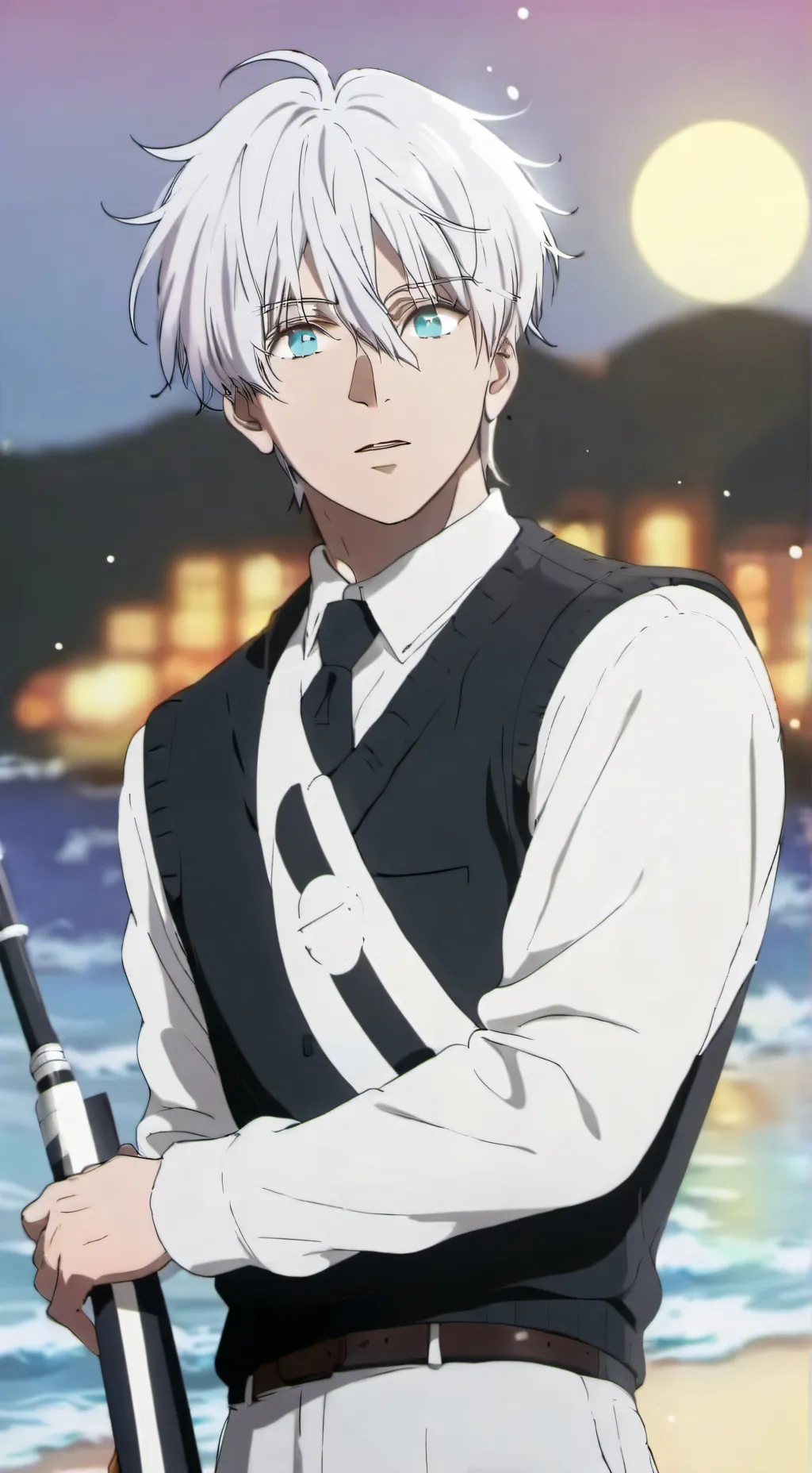 ai character: Esprit de l'eau background