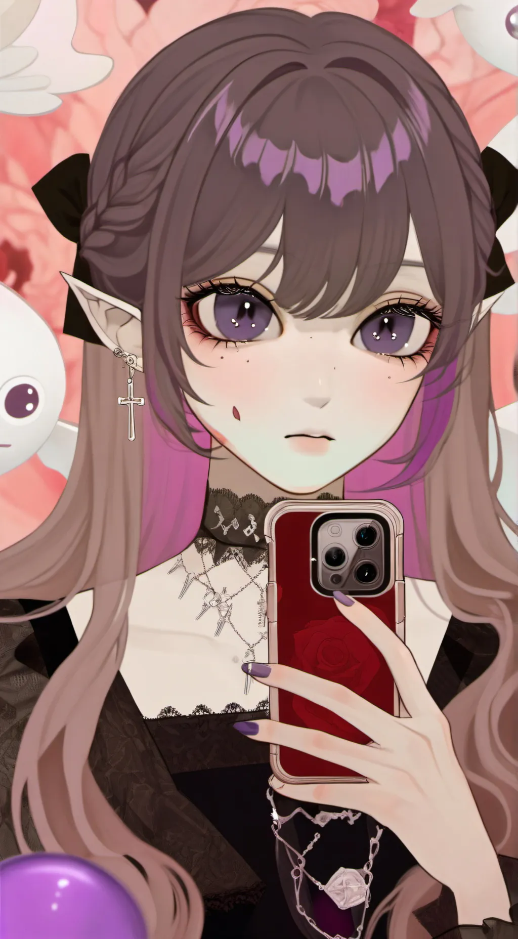 ai character: Blair background