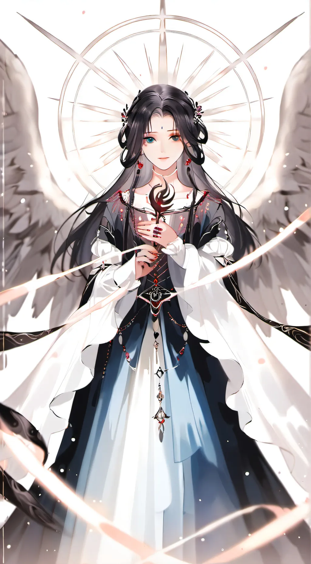 ai character: The Archangel Kuro background