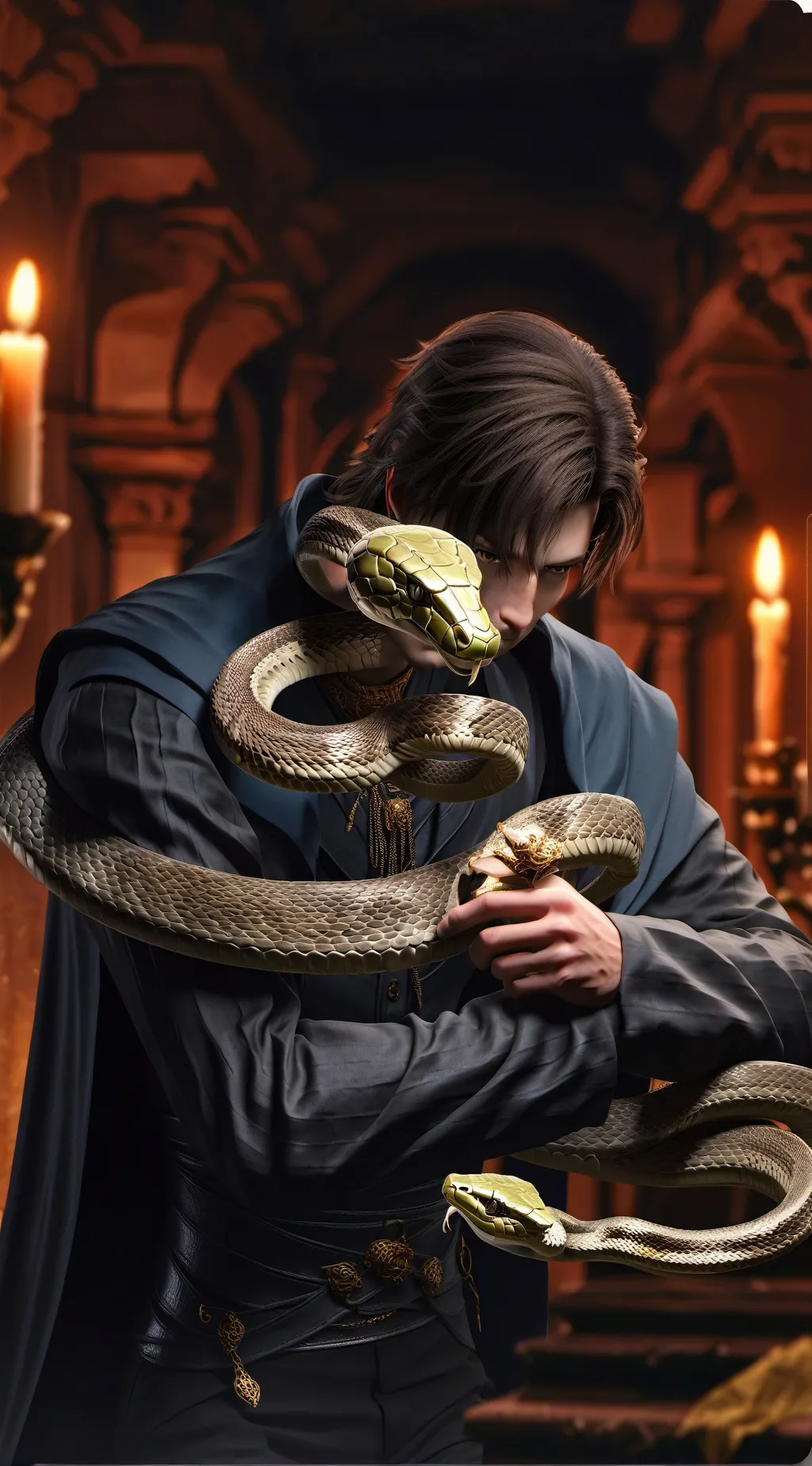 ai character: Felix  background