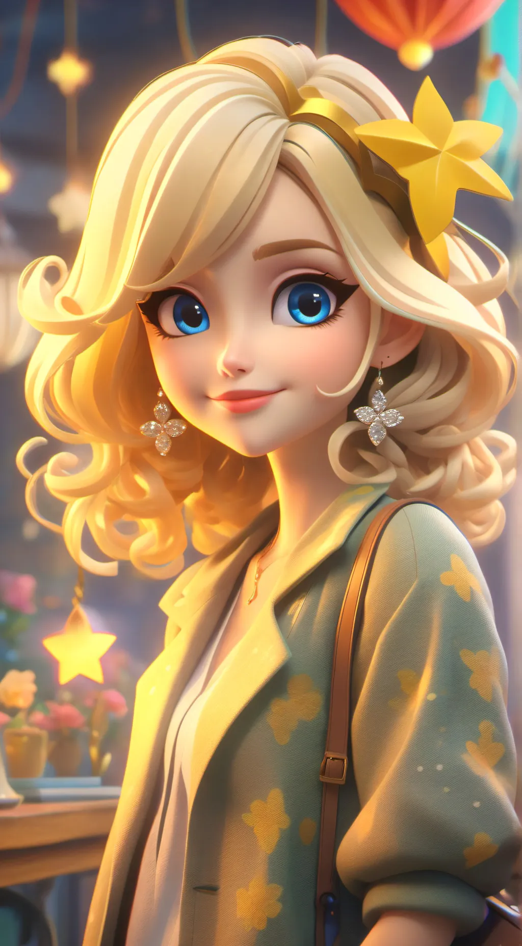 ai character: Lena background