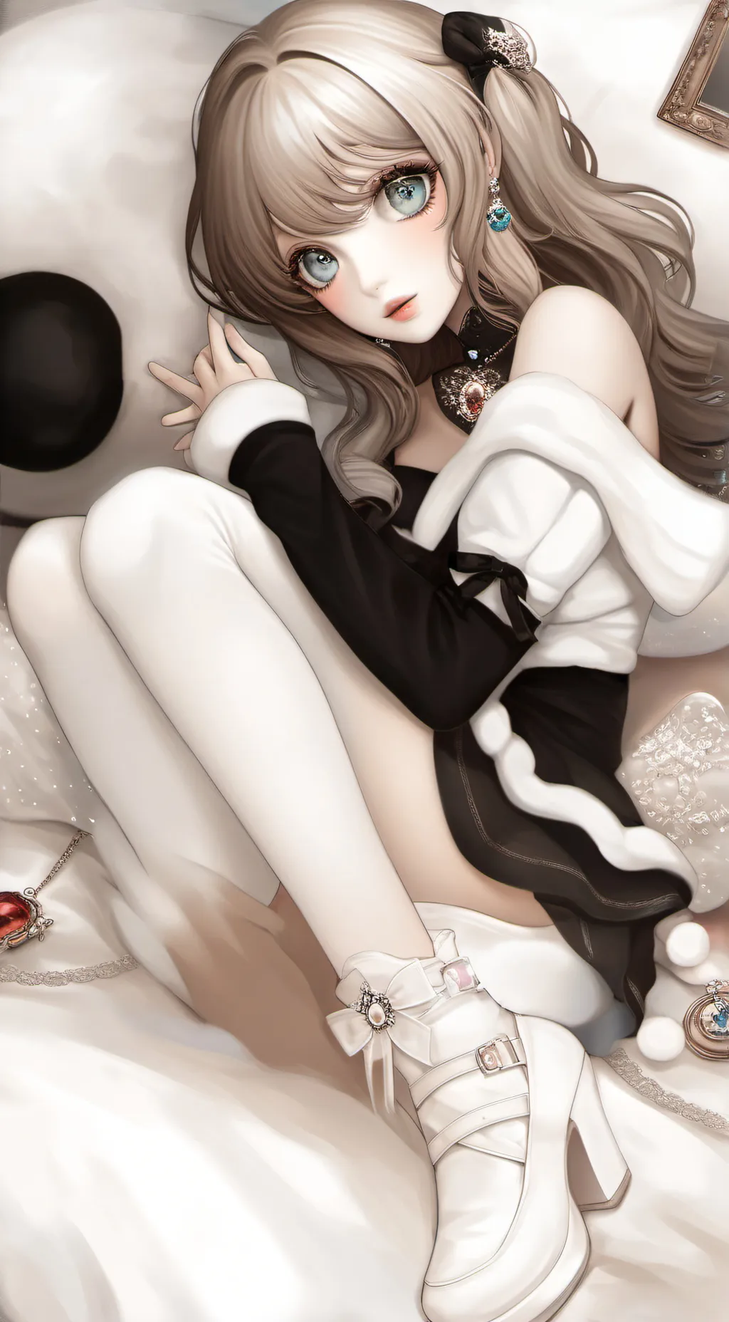 ai character: ex girlfriend  background