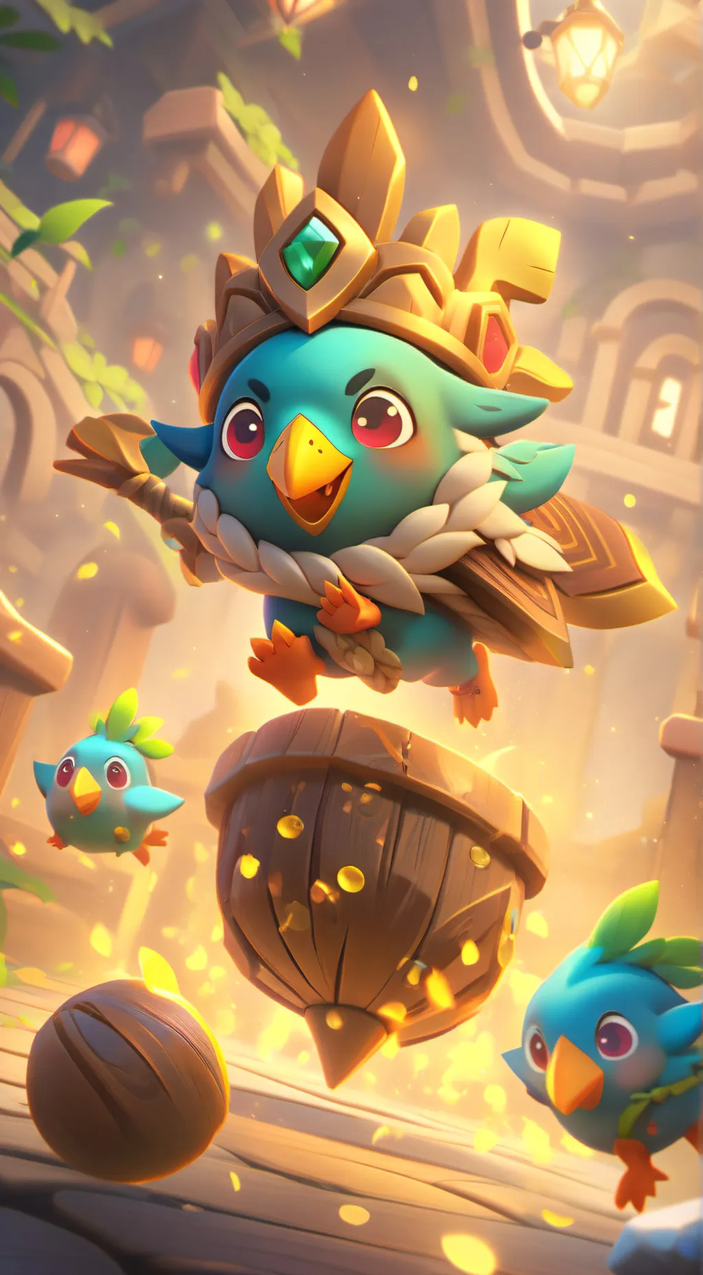 ai character: Stolas  background