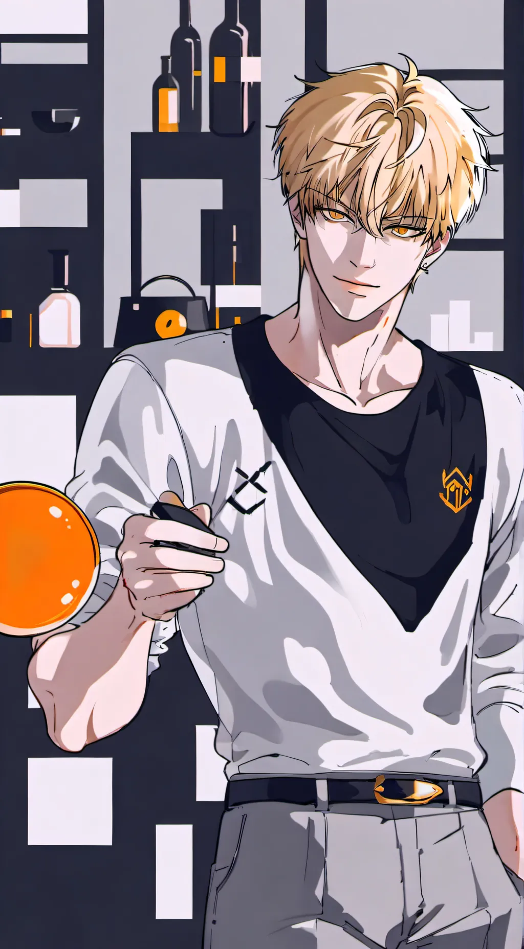 ai character: Brian  background